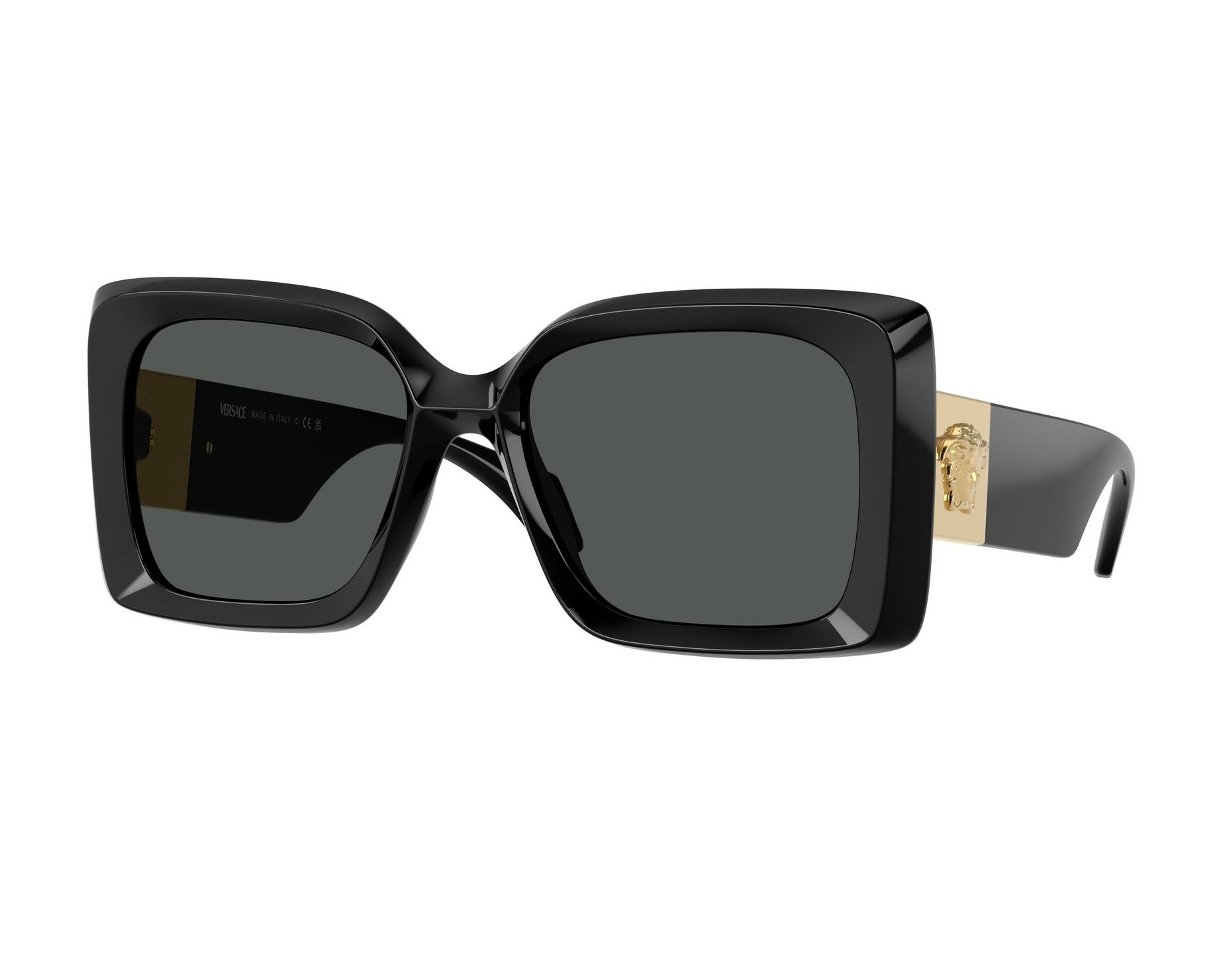 Versace VE4467U GB1/87 54-18 Black  360 degree view 1