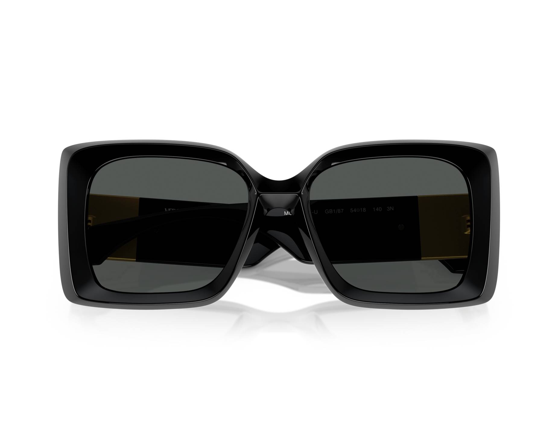 Versace VE4467U GB1/87 54-18 Black  360 degree view 5