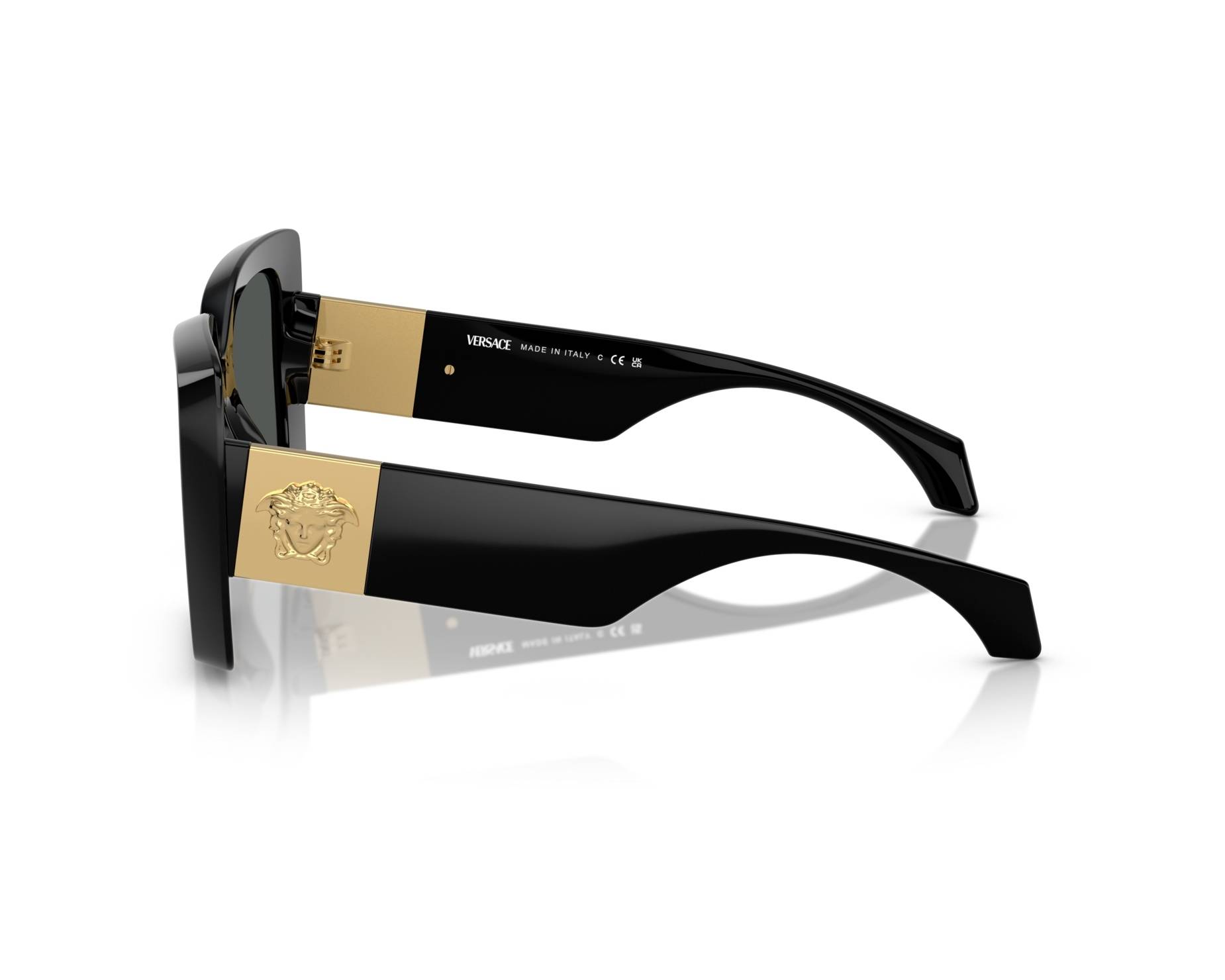 Versace VE4467U GB1/87 54-18 Black  360 degree view 7