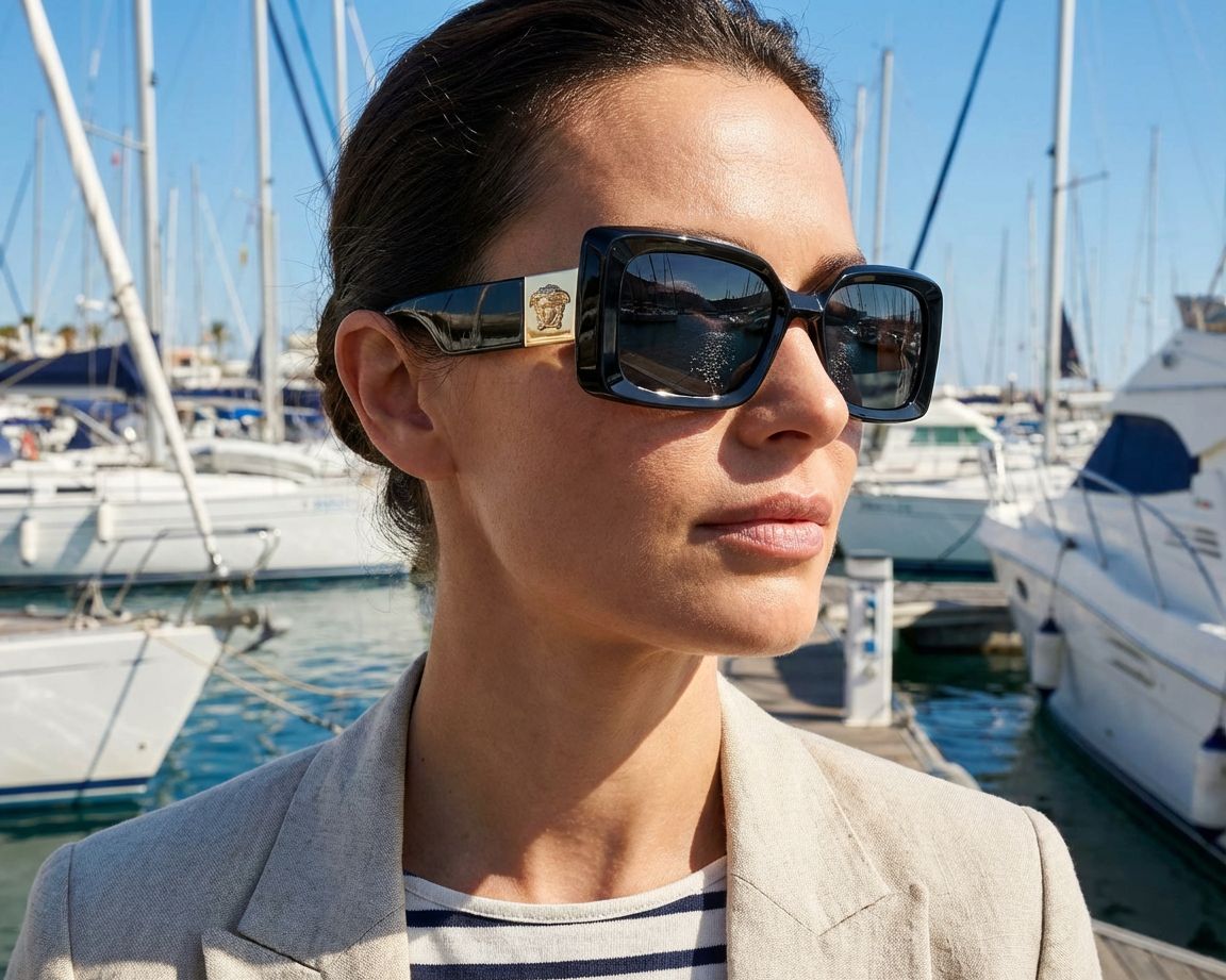 Versace VE4467U GB1/87 54-18 Black  360 degree view 10