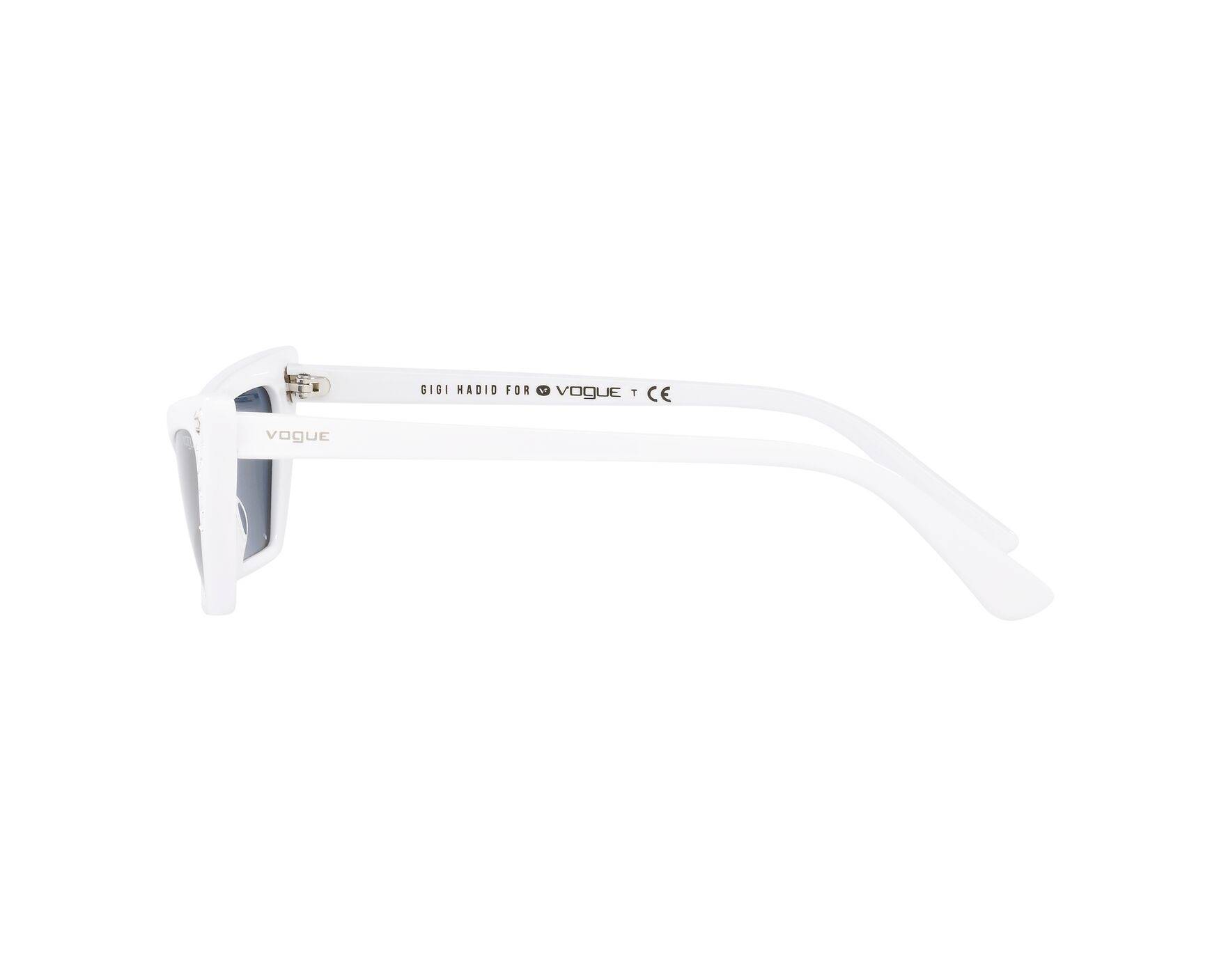 white vogue sunglasses