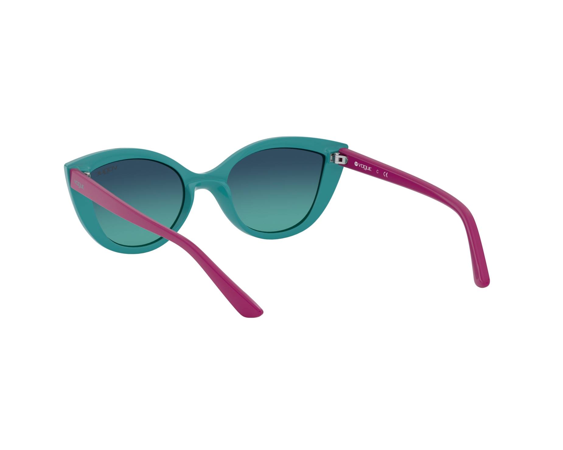 Vogue Eyewear VJ2003 27744S 46-17 Green  360 degree view 7