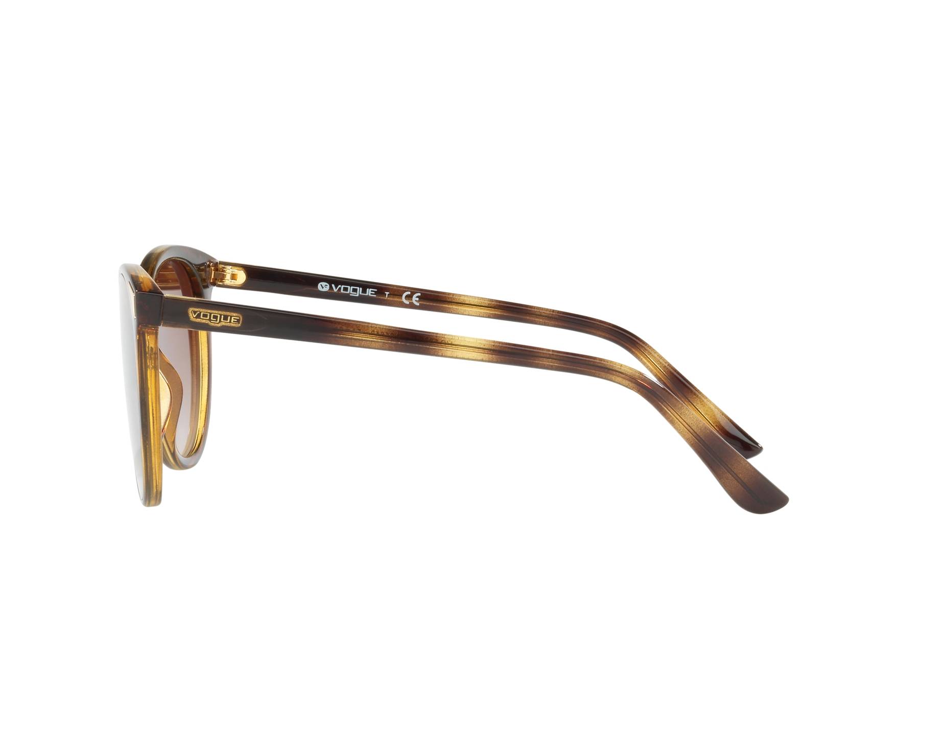 Vogue Eyewear VO5230S W65613 54-21 Brown  360 degree view 5
