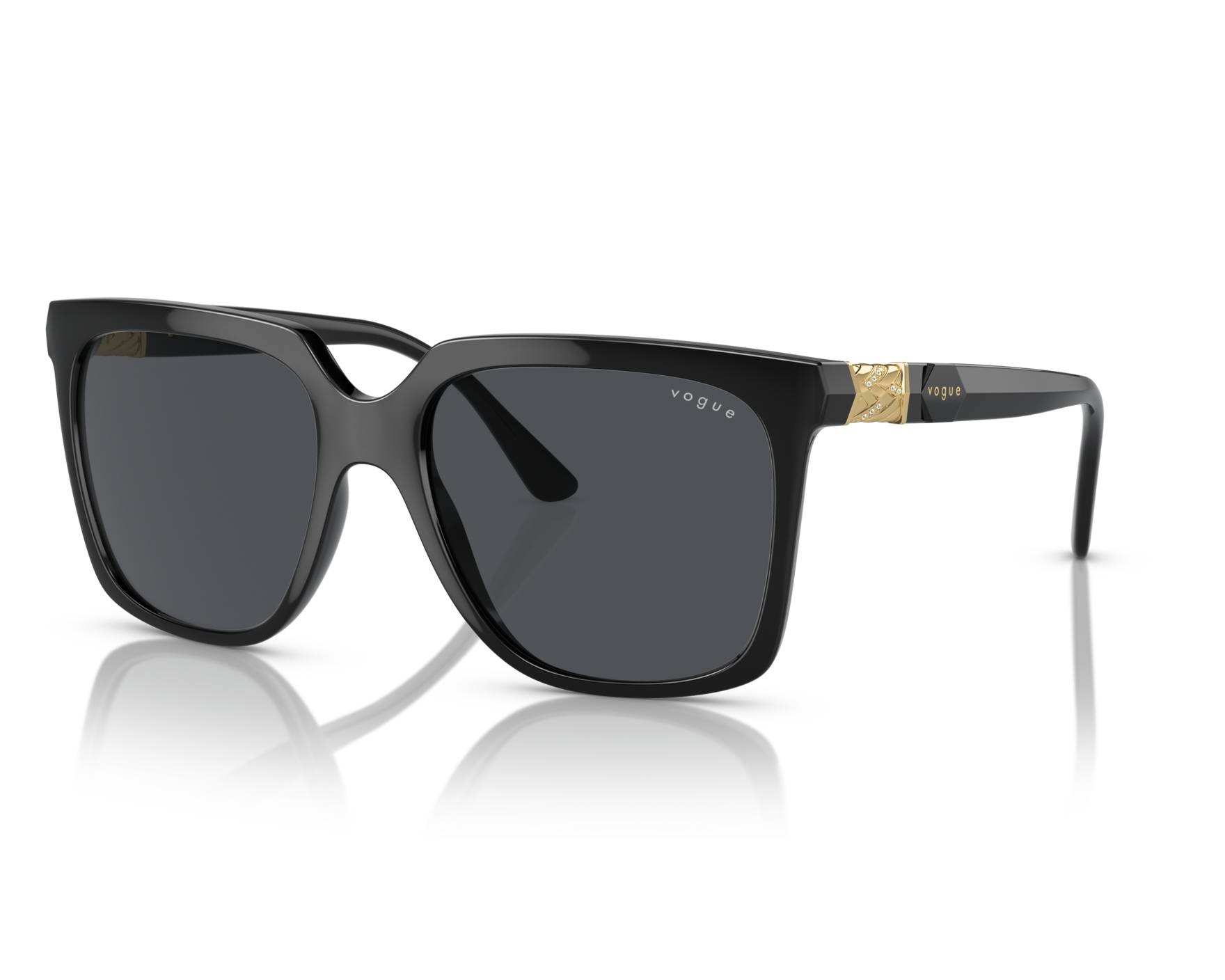 Vogue Eyewear VO5476SB W44/87 54-17 Negra  360 degree view 7