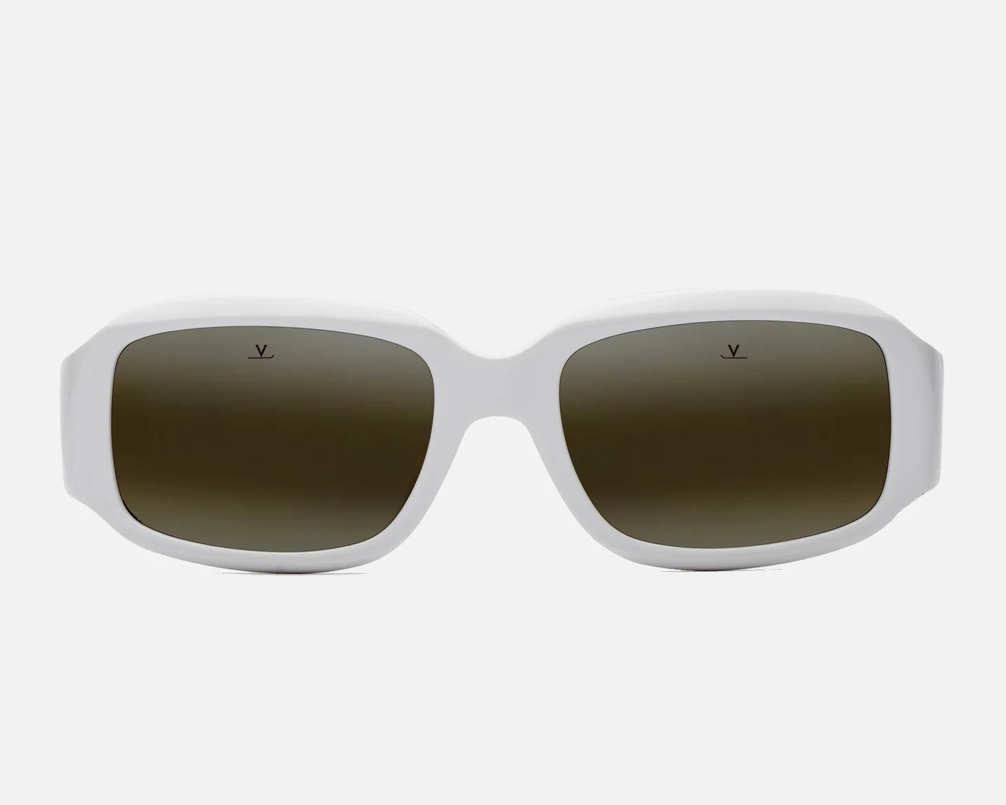 Vuarnet VL-2201 0007-7184 55-18 White  profile view