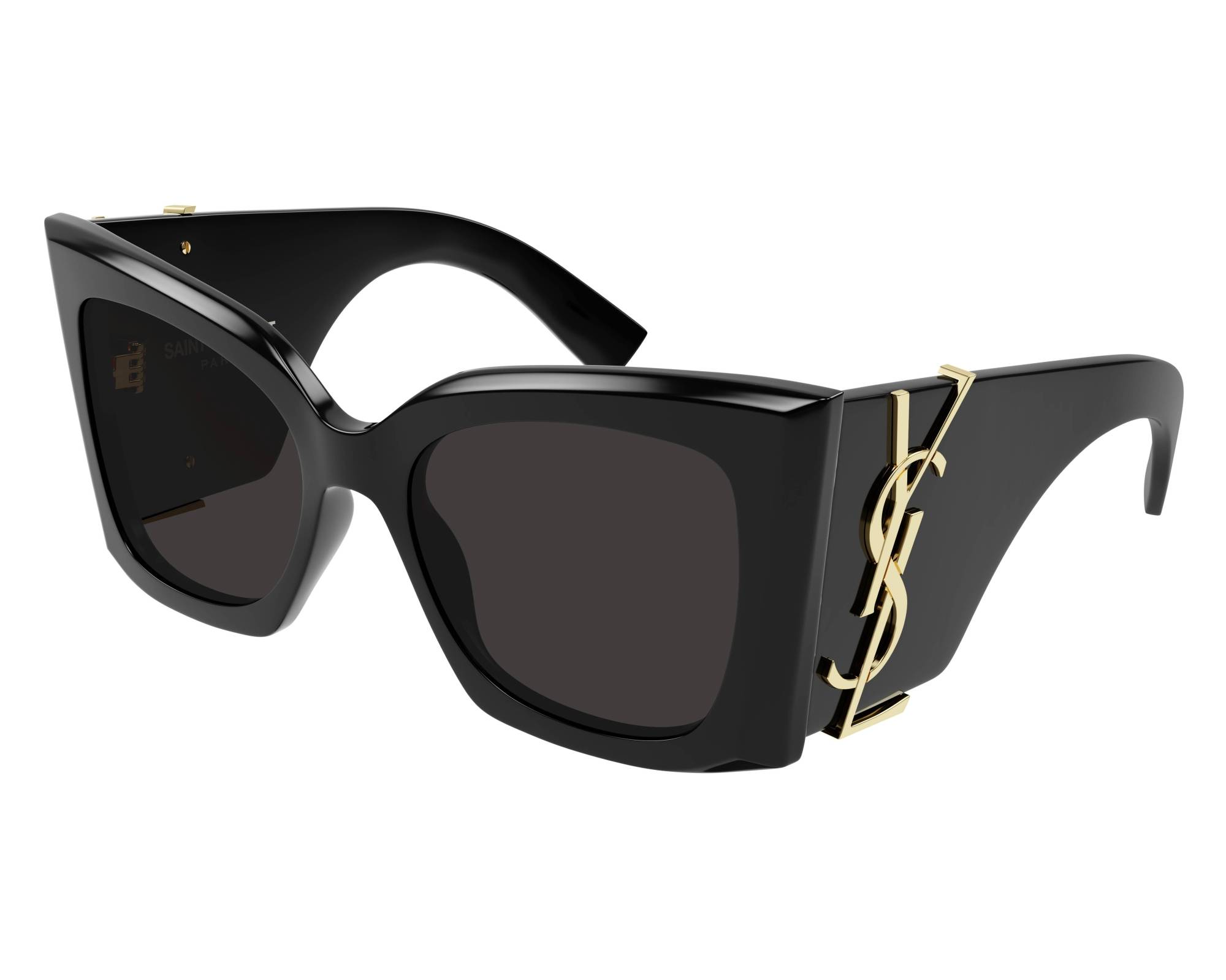 Yves Saint Laurent SL-M119 001 54-18 Black  profile view