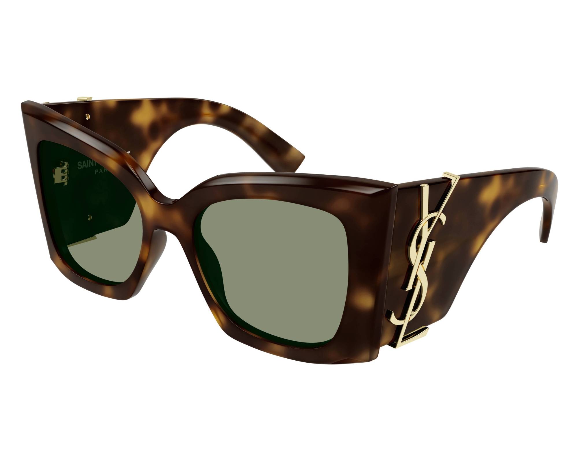 Yves Saint Laurent SL-M119 002 54-18 havana  profile view