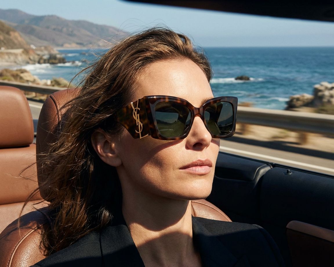 Yves Saint Laurent SL-M119 002 54-18 havana  other view