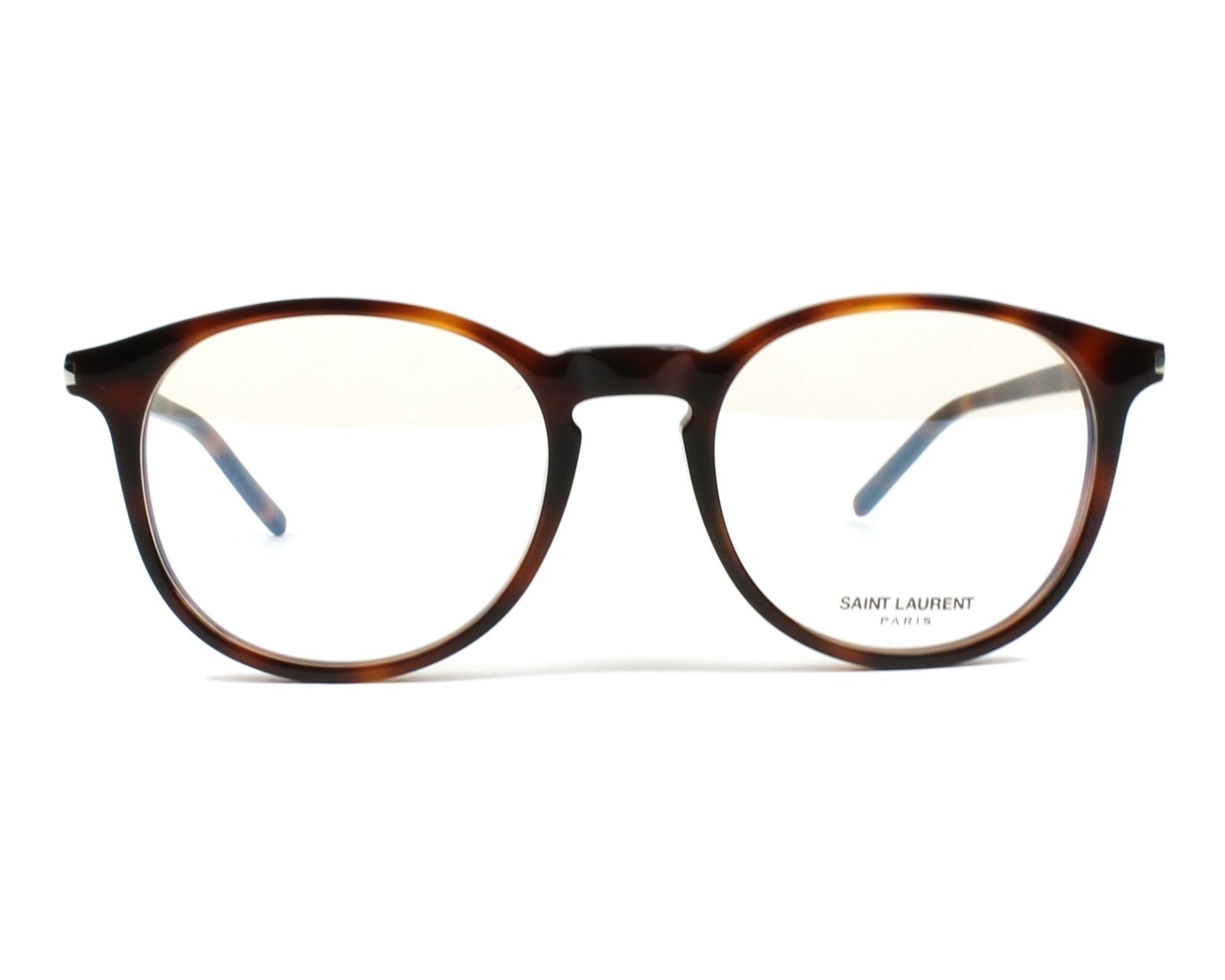 Yves Saint Laurent SL-106 002 50-19 Havana  front view
