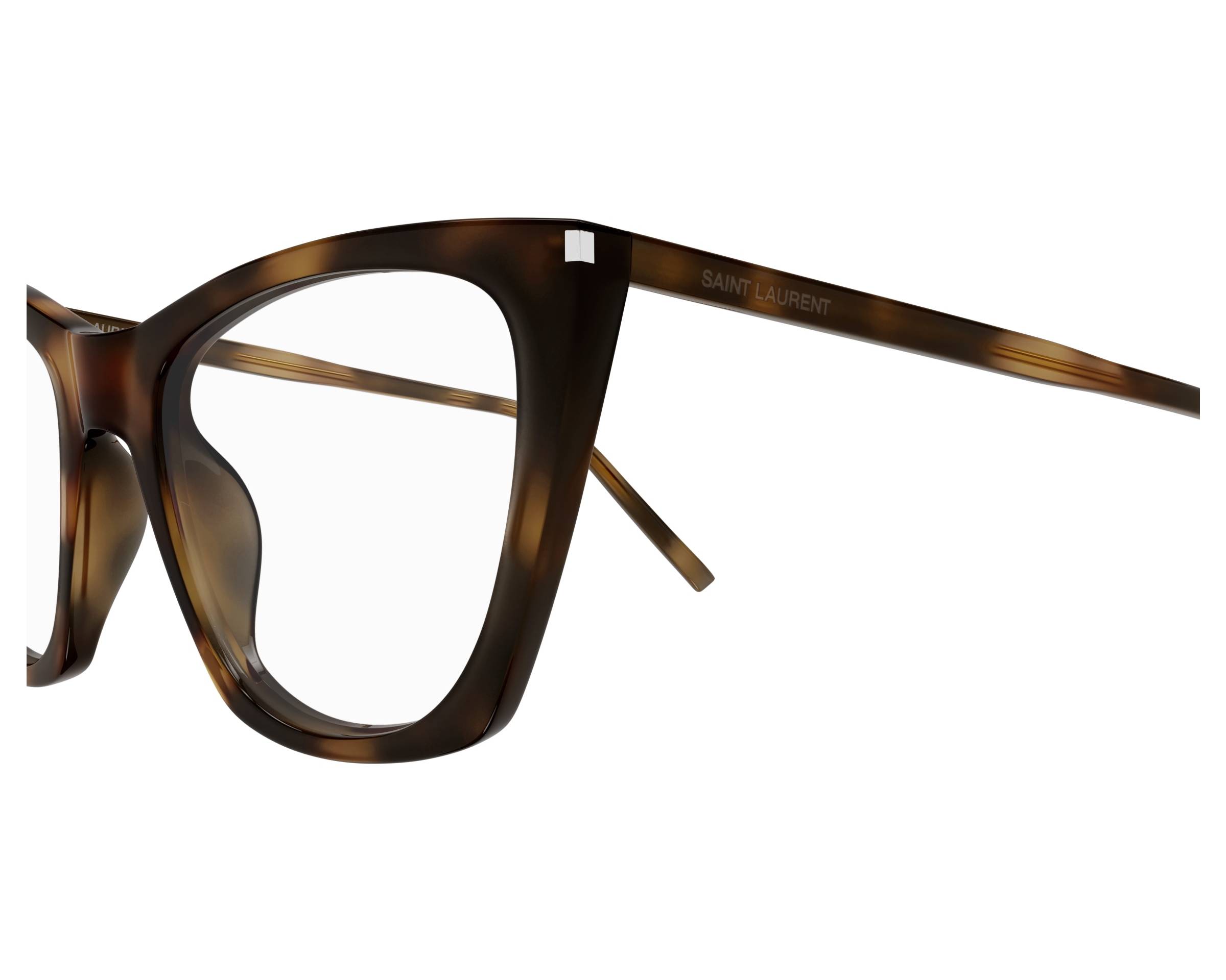 Yves Saint Laurent SL-214-KATE-THIN-OPT 003 55-20 Havana  front view