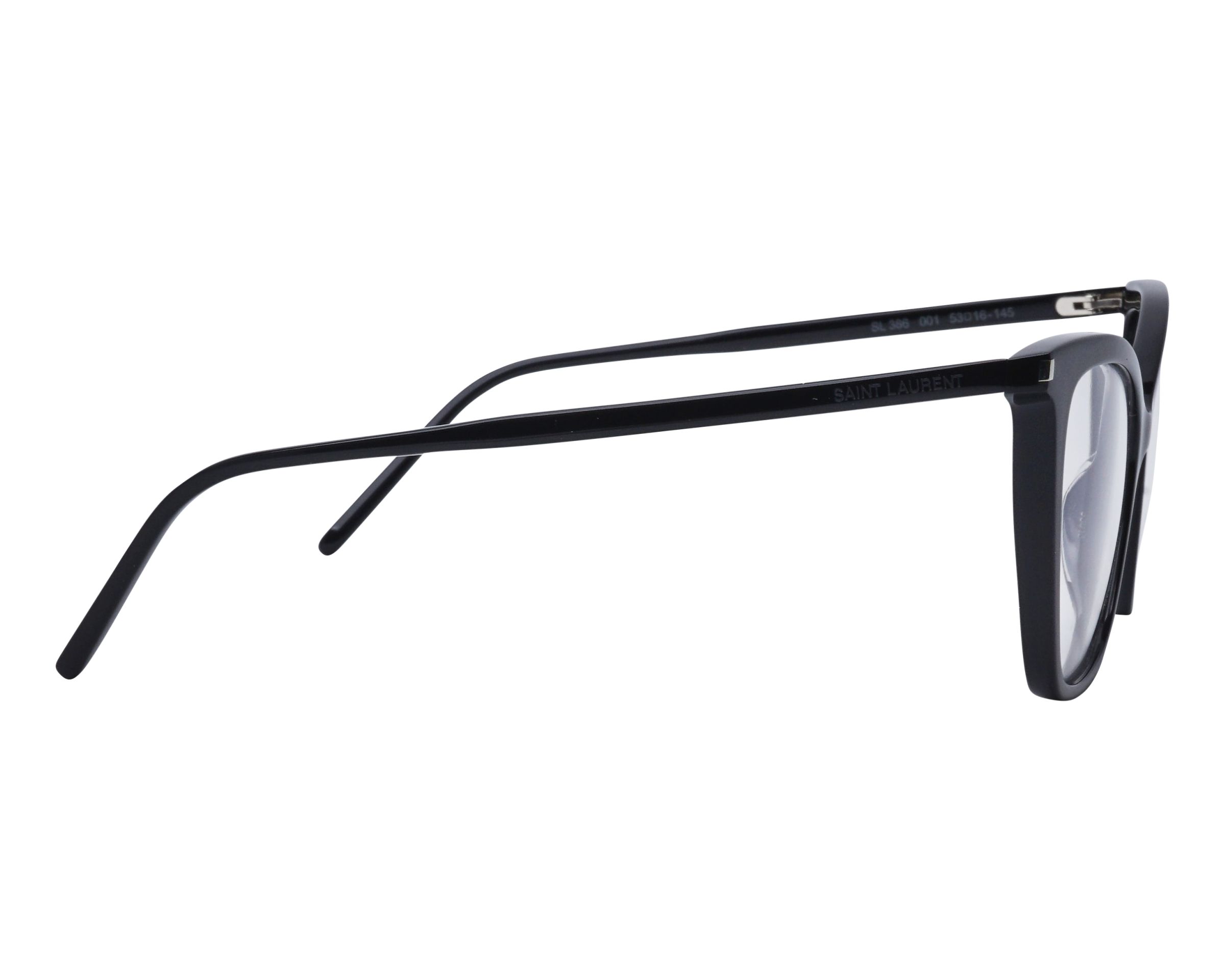 Yves Saint Laurent SL-386 001 53-16 Black  side view