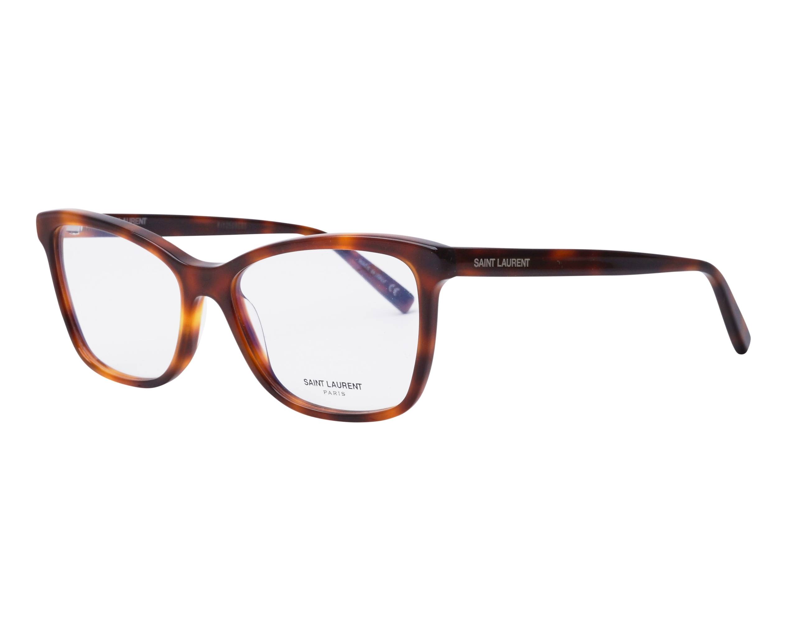 Yves Saint Laurent SL-503 003 56-16 Havana  profile view