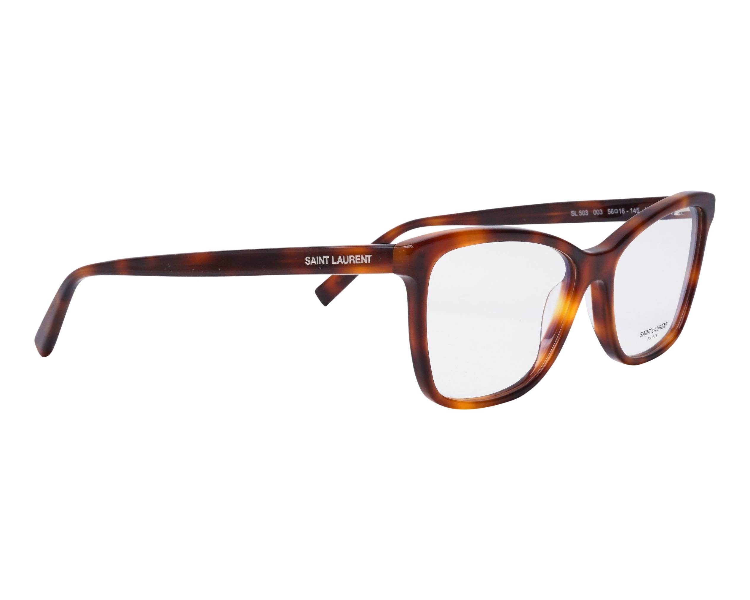 Yves Saint Laurent SL-503 003 56-16 Havana  side view