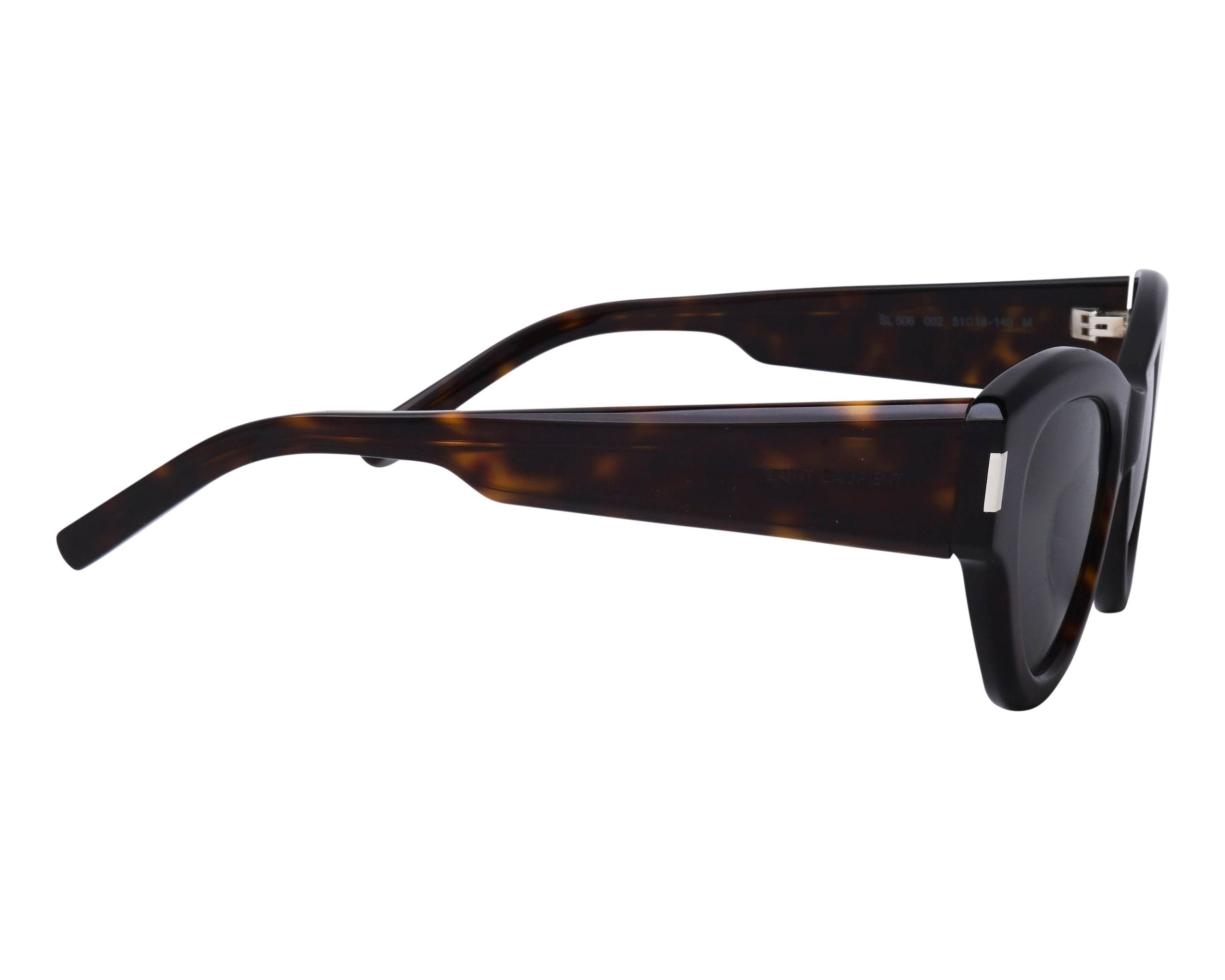 Yves Saint Laurent SL-506 002 51-18 Havana  side view