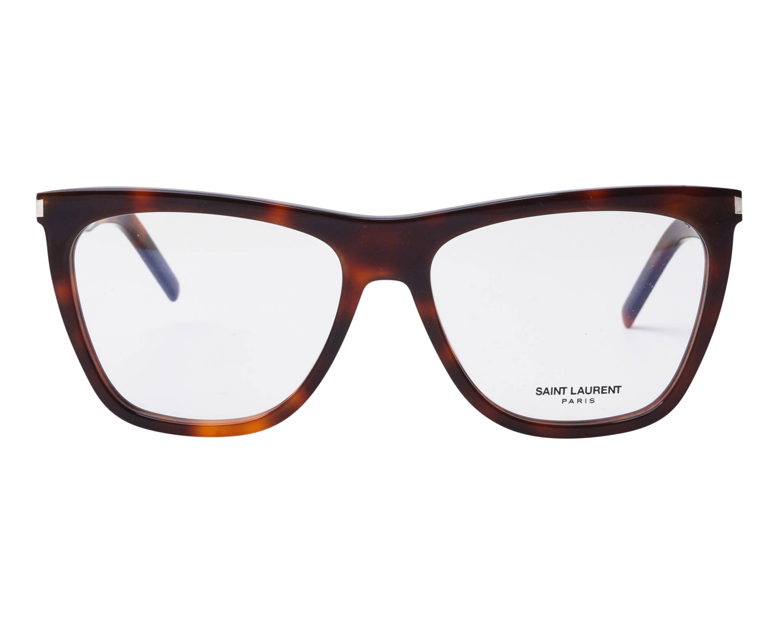 Yves Saint Laurent SL-518 002 56-16 Havana  front view