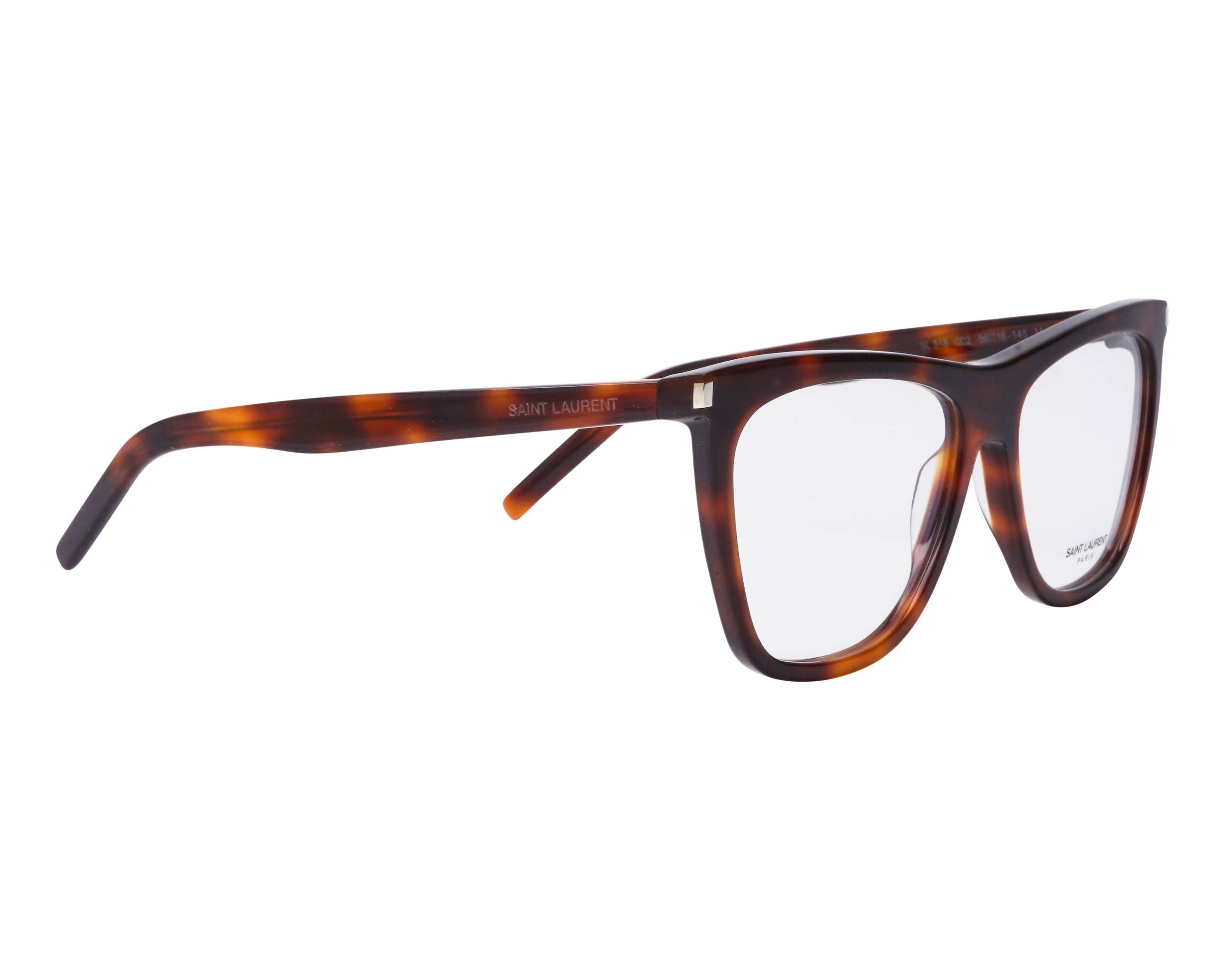 Yves Saint Laurent SL-518 002 56-16 Havana  side view