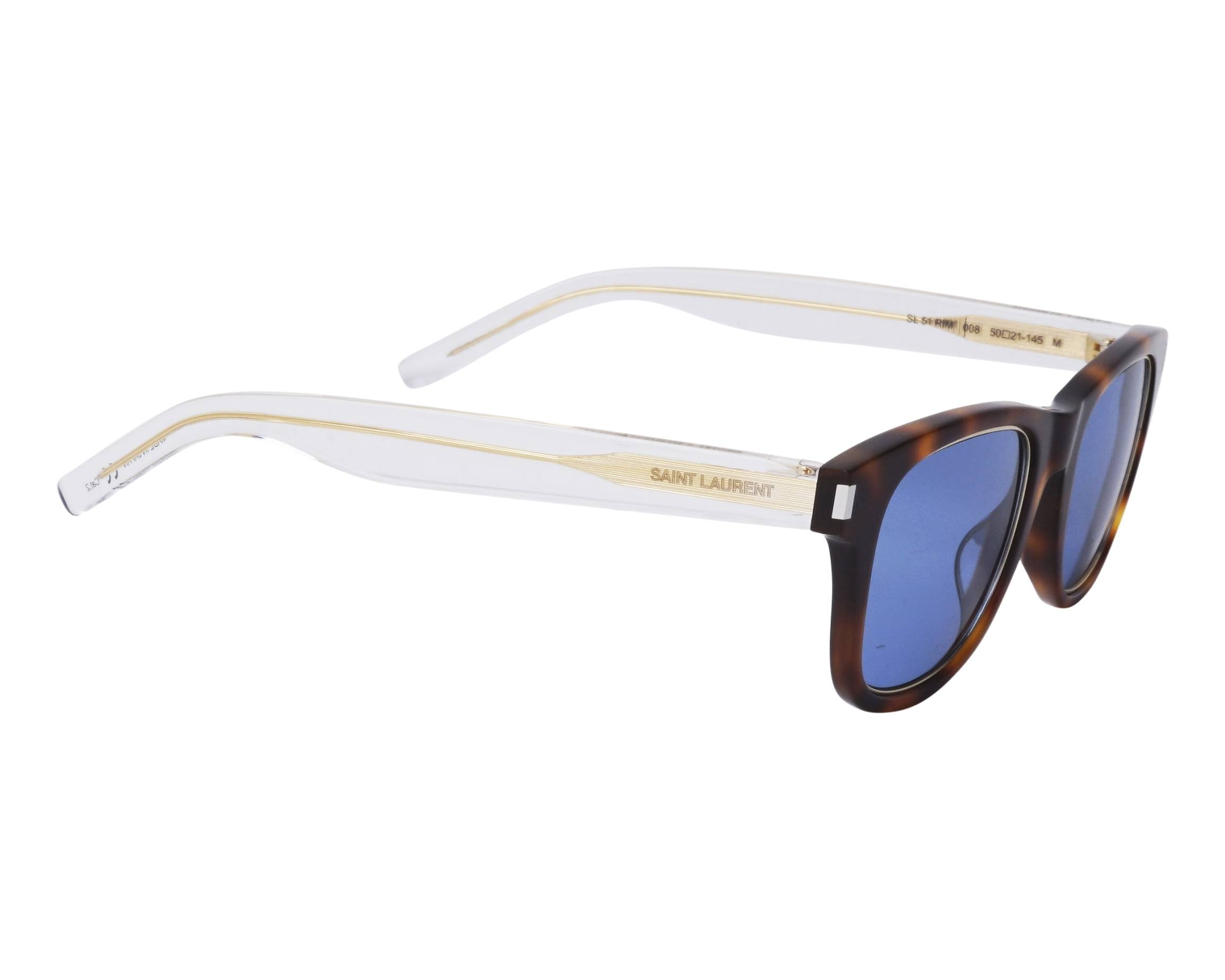 Yves Saint Laurent SL-51-RIM 008 - Havana  side view