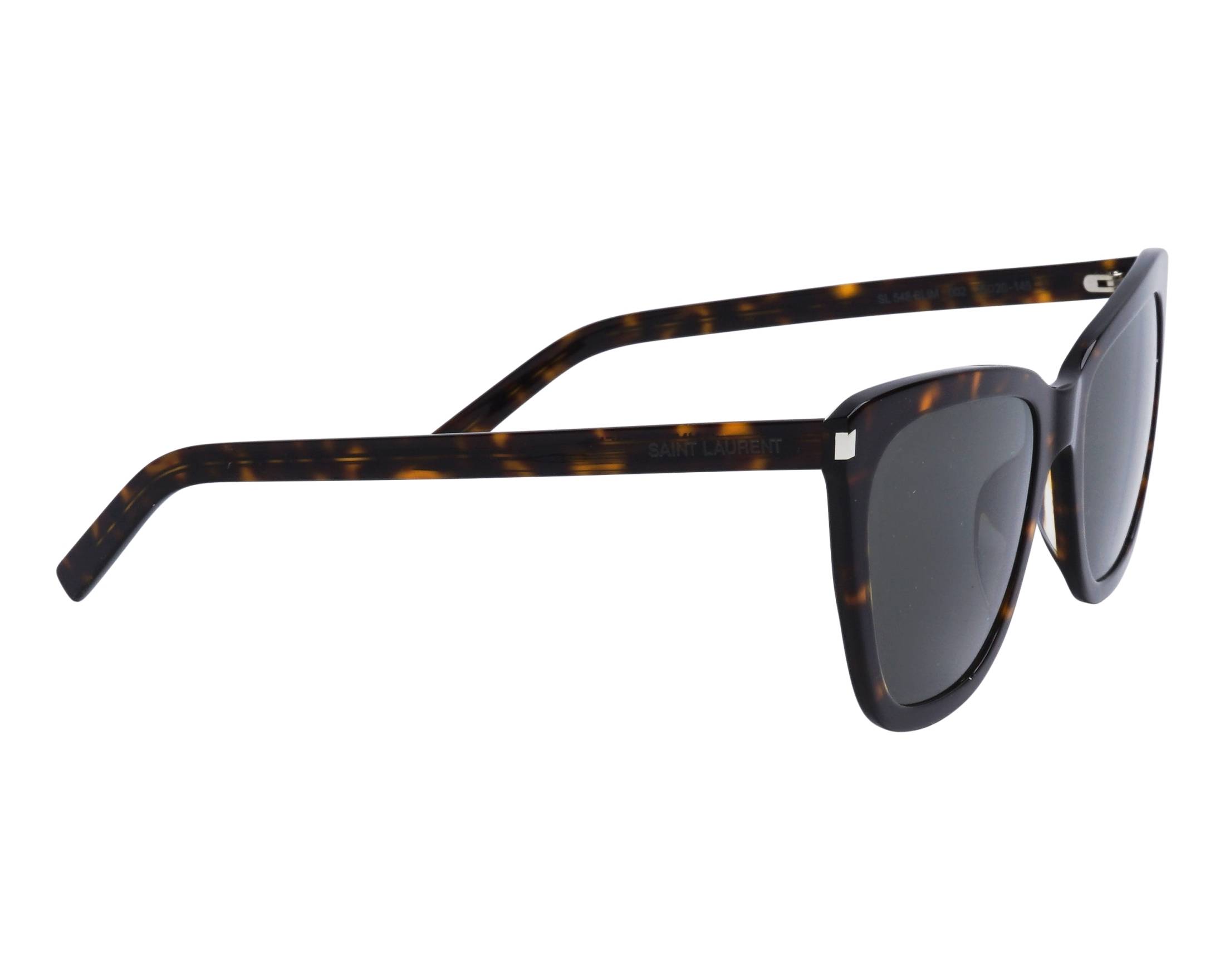 Yves Saint Laurent SL-548-SLIM 002 55-20 Havane  side view