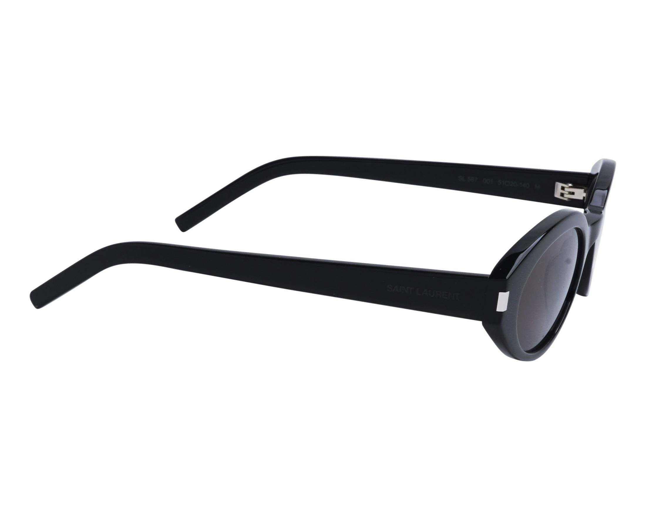 Yves Saint Laurent SL-567 001 51-20 Noir  side view