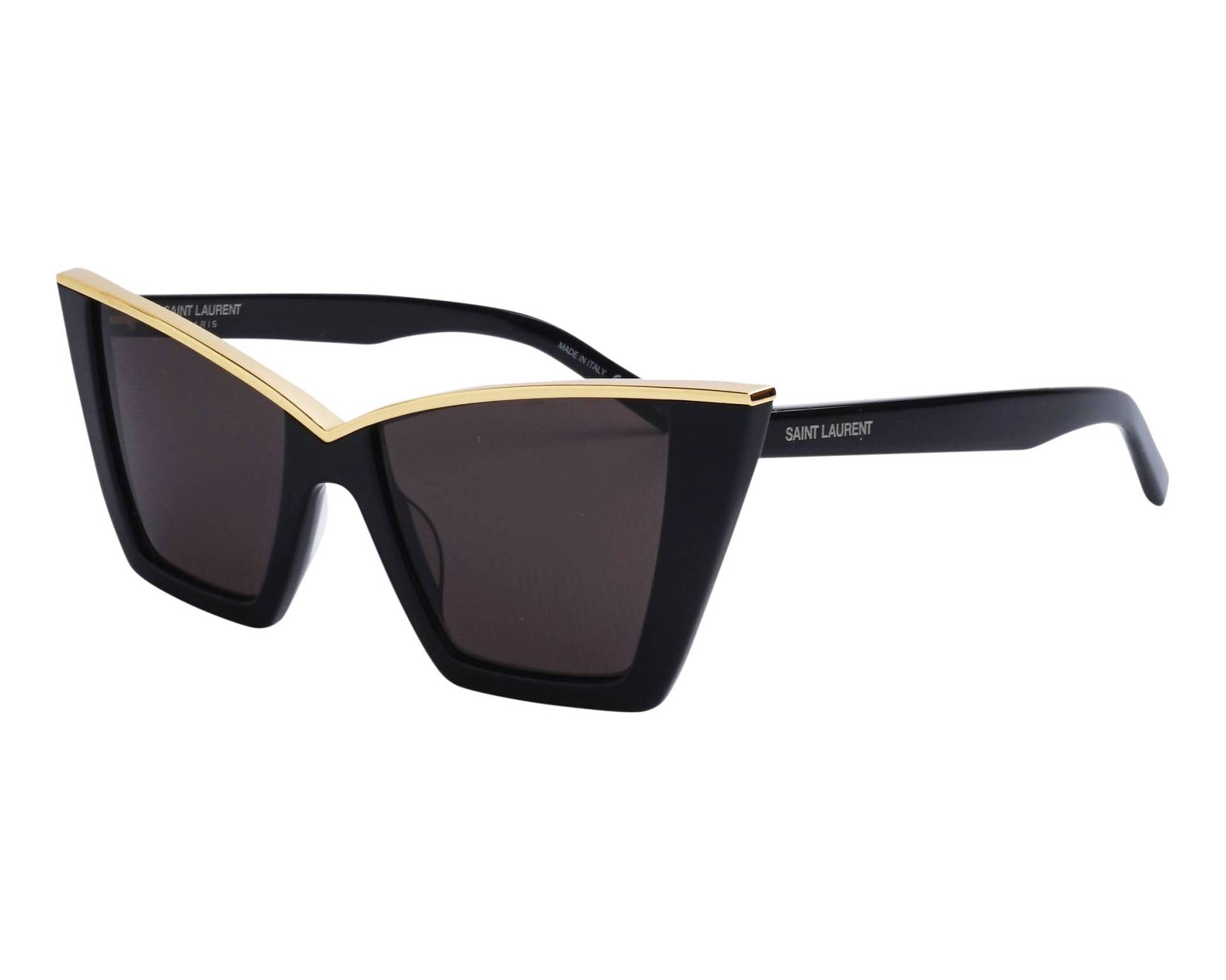 Yves Saint Laurent SL-570 001 54-17 Black  profile view