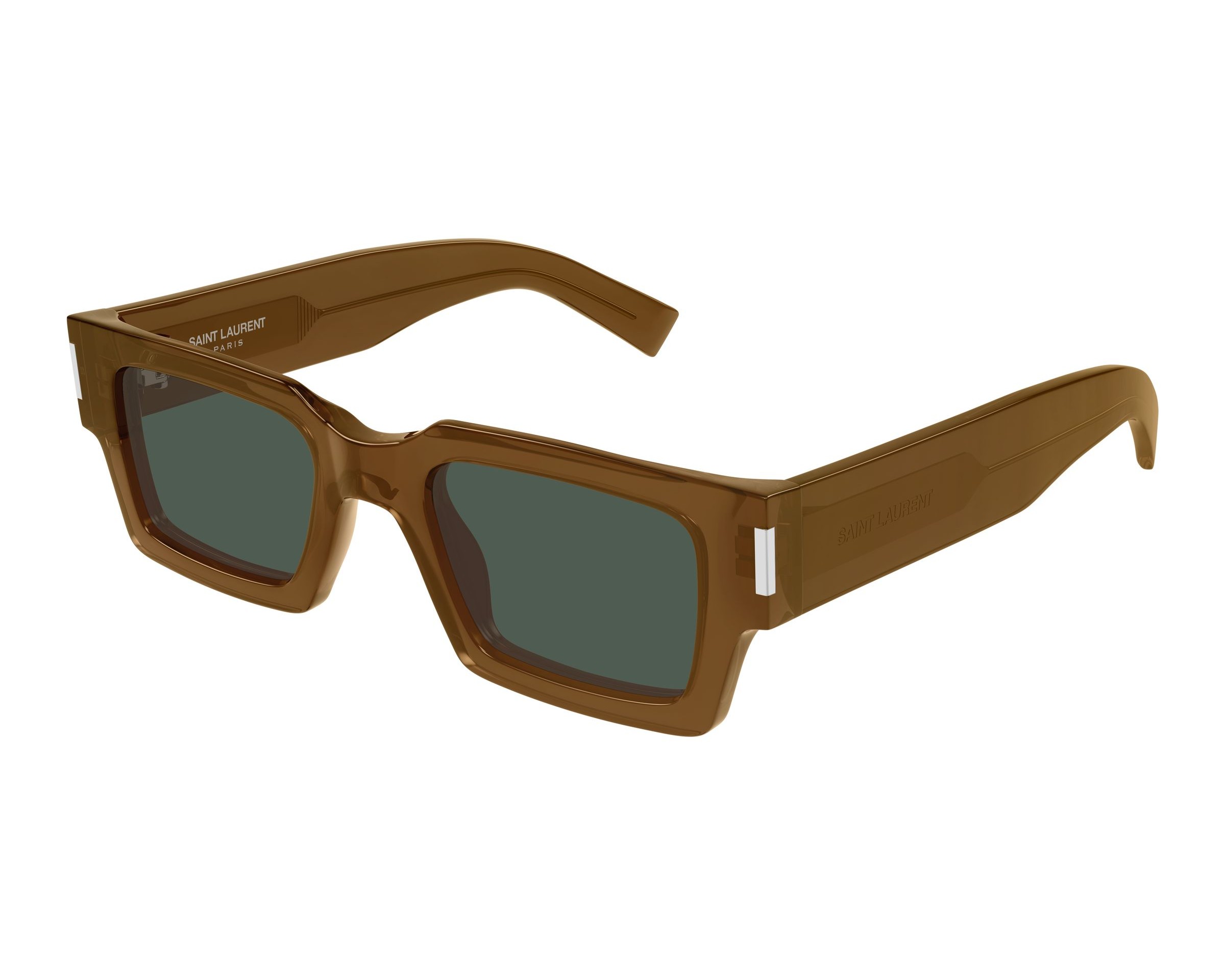 Yves Saint Laurent SL-572 011 50-22 Brown  profile view