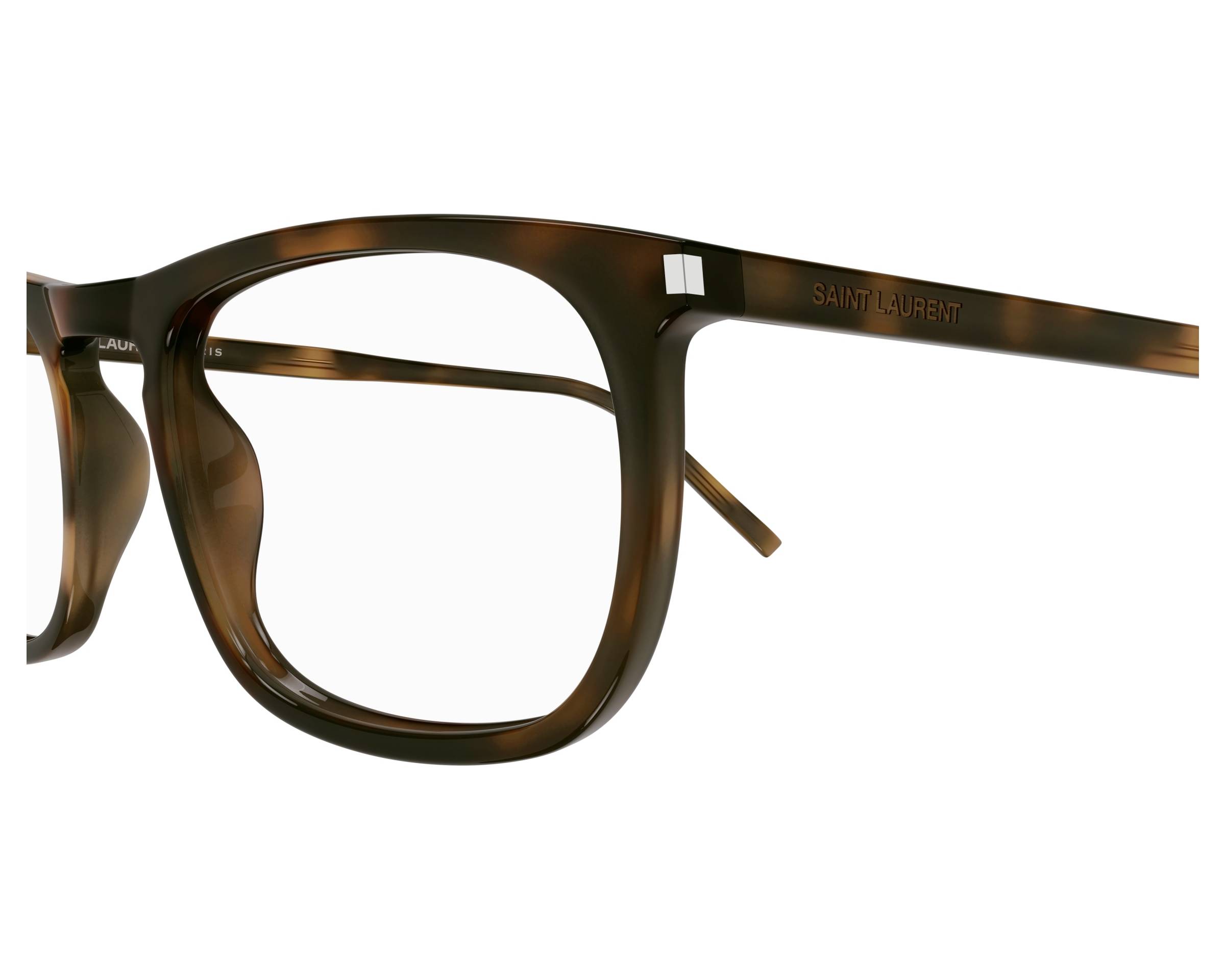 Yves Saint Laurent SL-670 002 54-20 Havana  side view