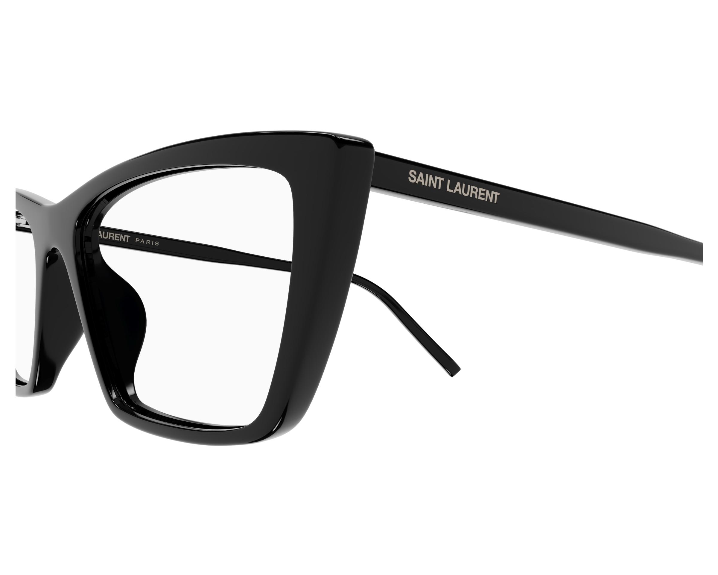 Yves Saint Laurent SL-737-MICA-THIN-OPT 001 54-16 Black  profile view