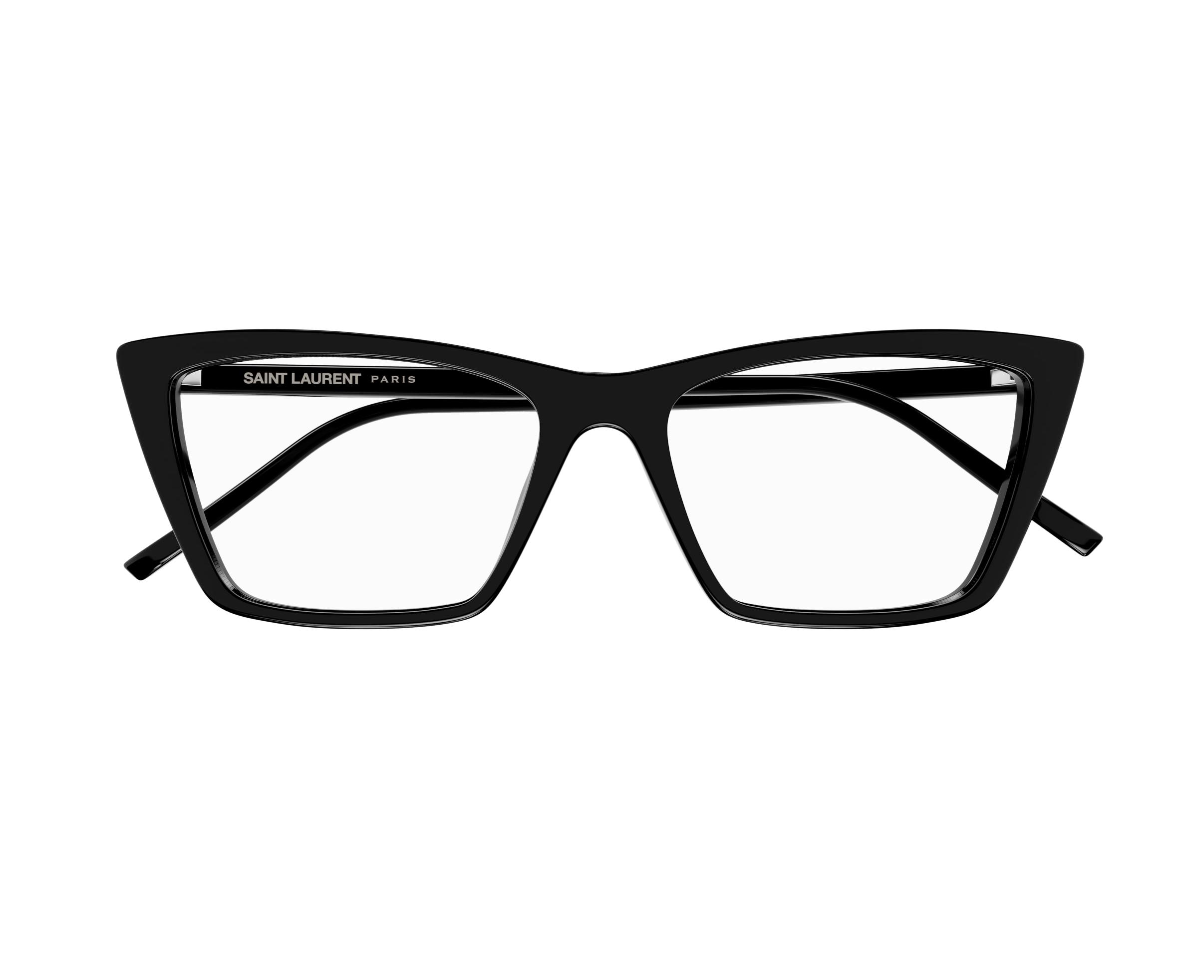 Yves Saint Laurent SL-737-MICA-THIN-OPT 001 54-16 Black  front view