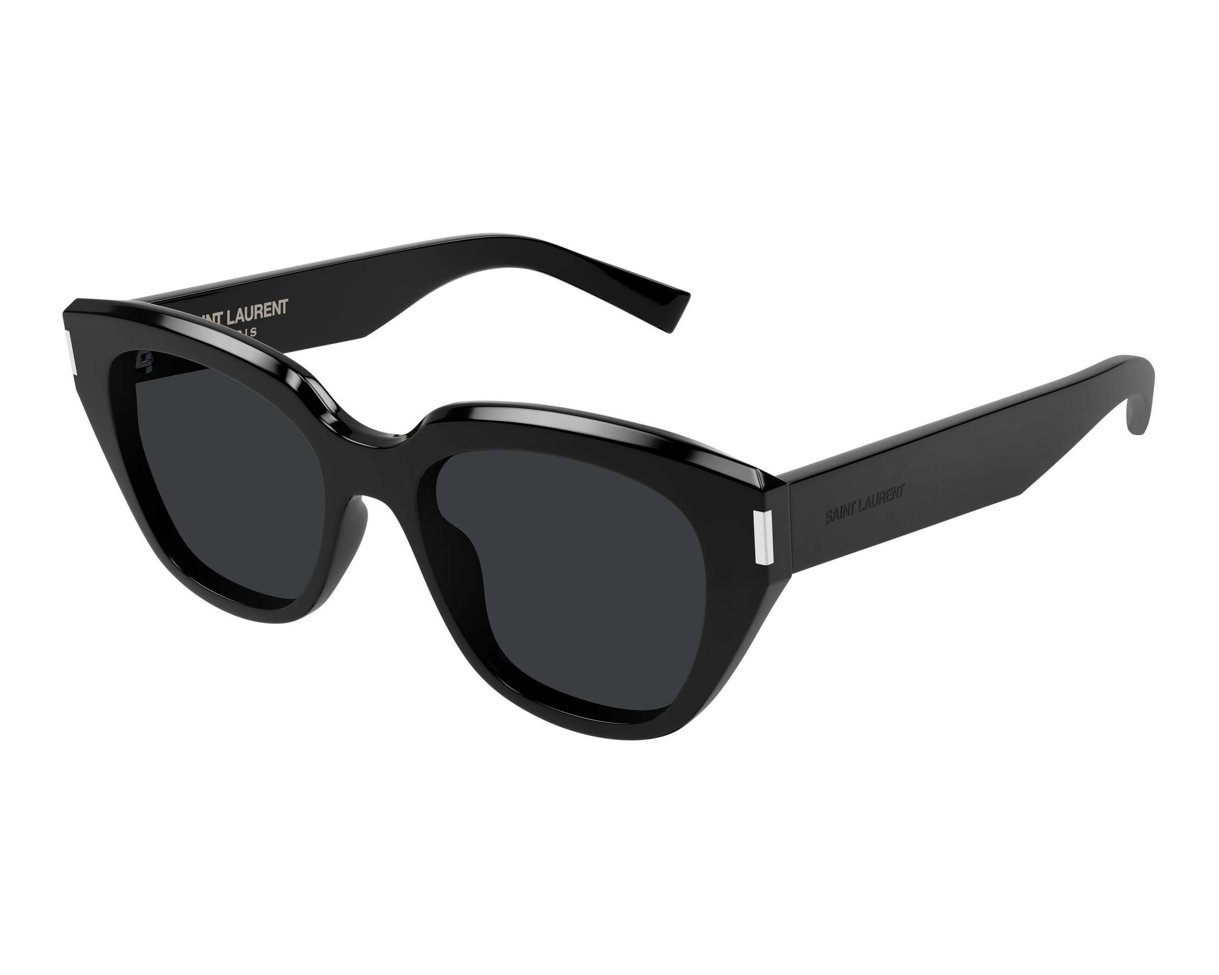 Yves Saint Laurent SL-827 001 52-18 Black  profile view