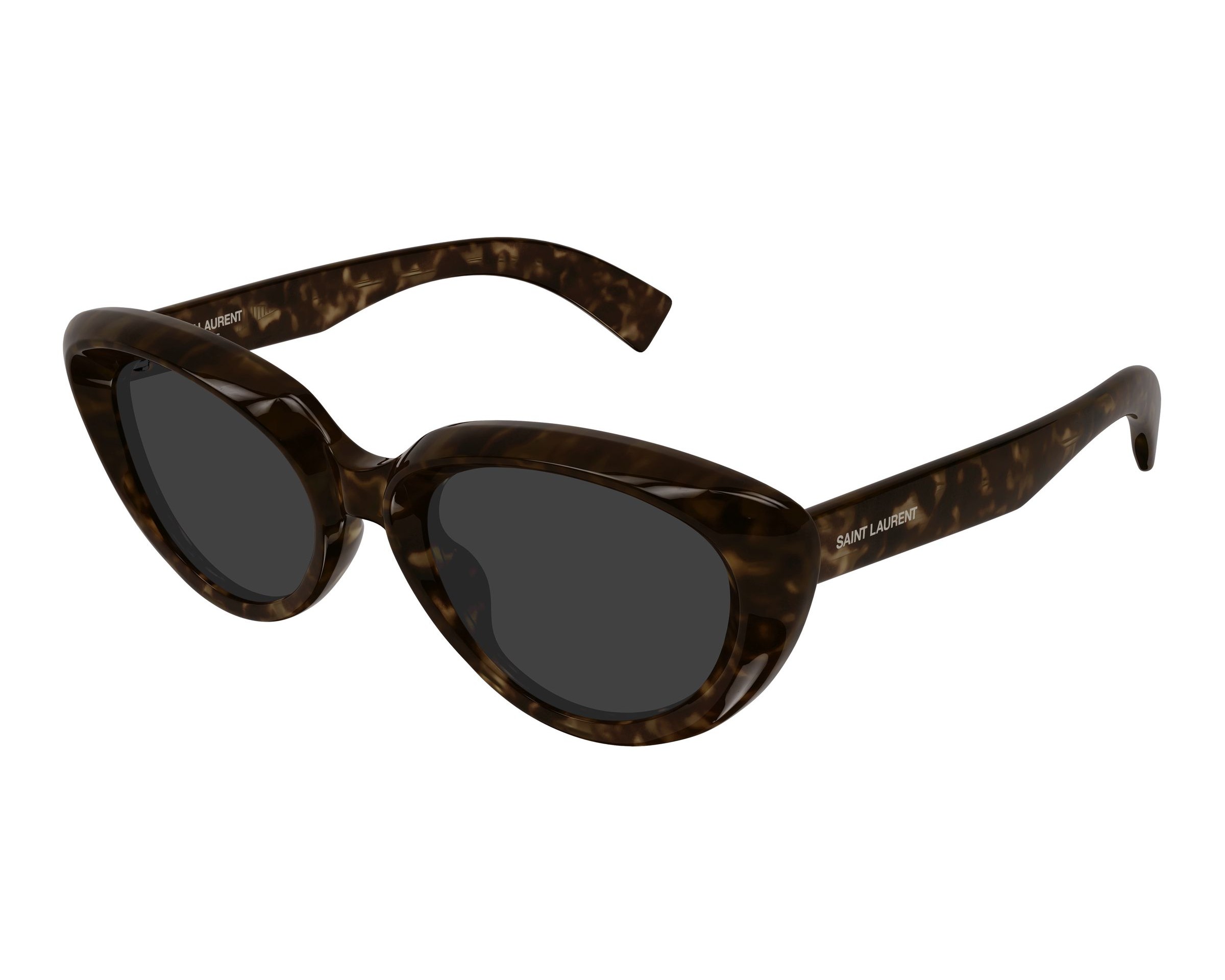 Yves Saint Laurent SL-859 002 53-20 Havana  profile view