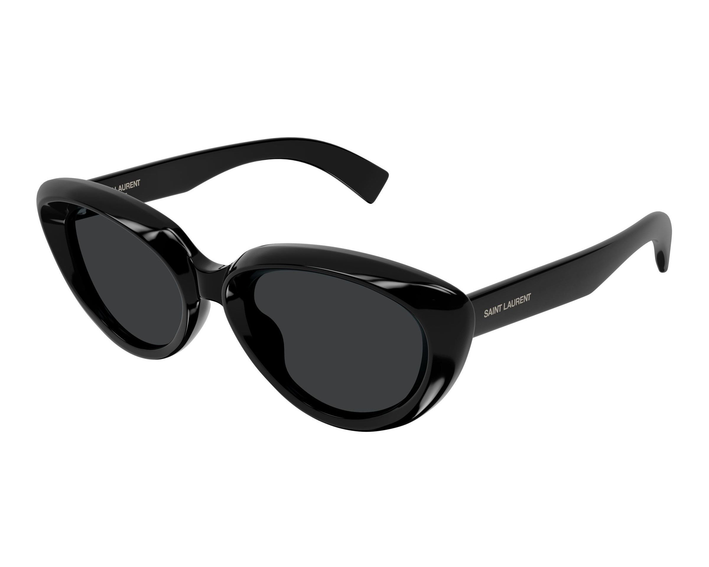 Yves Saint Laurent SL-859-K 001 54-20 Black  profile view