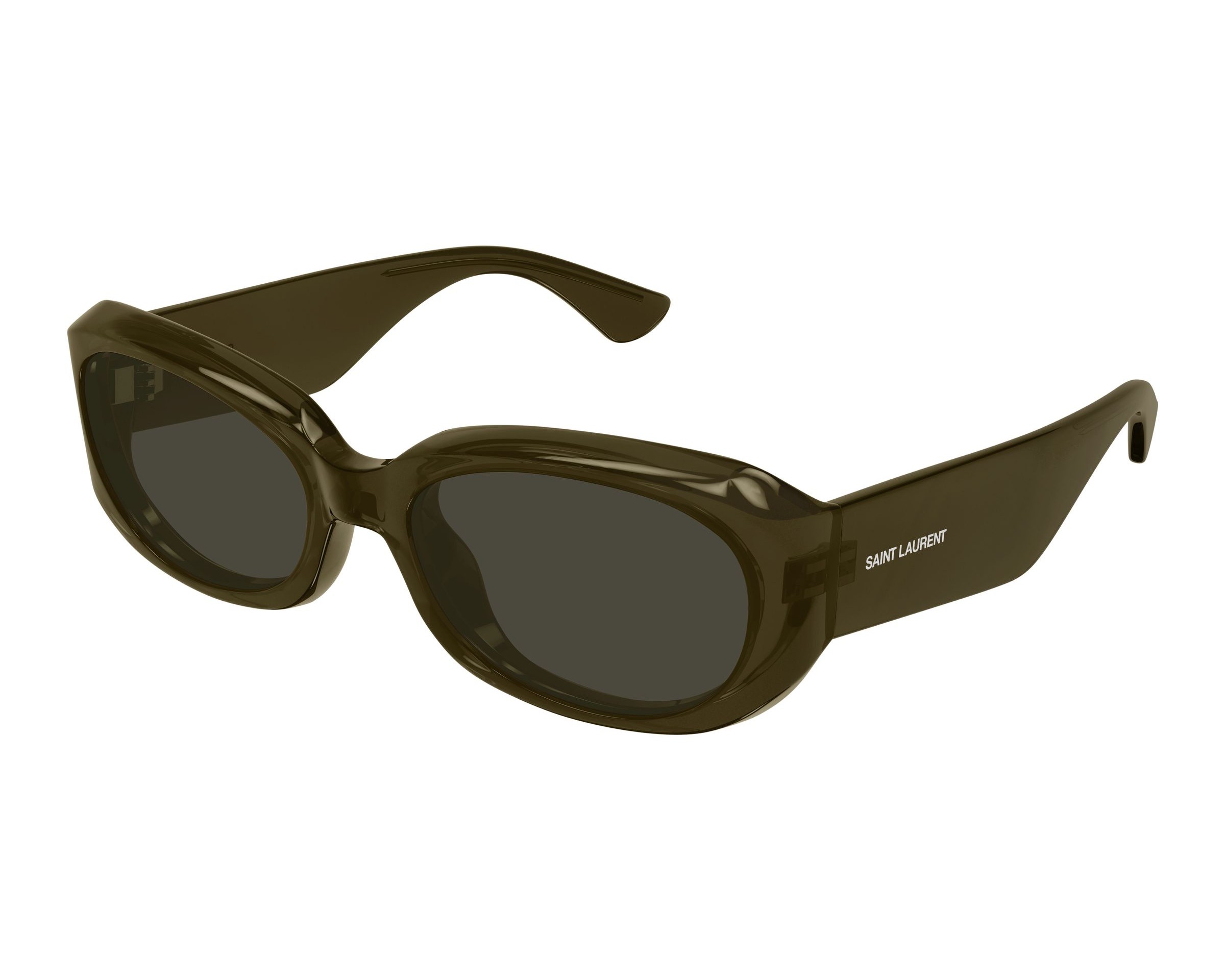 Yves Saint Laurent SL-868-F 005 57-18 Brown  profile view