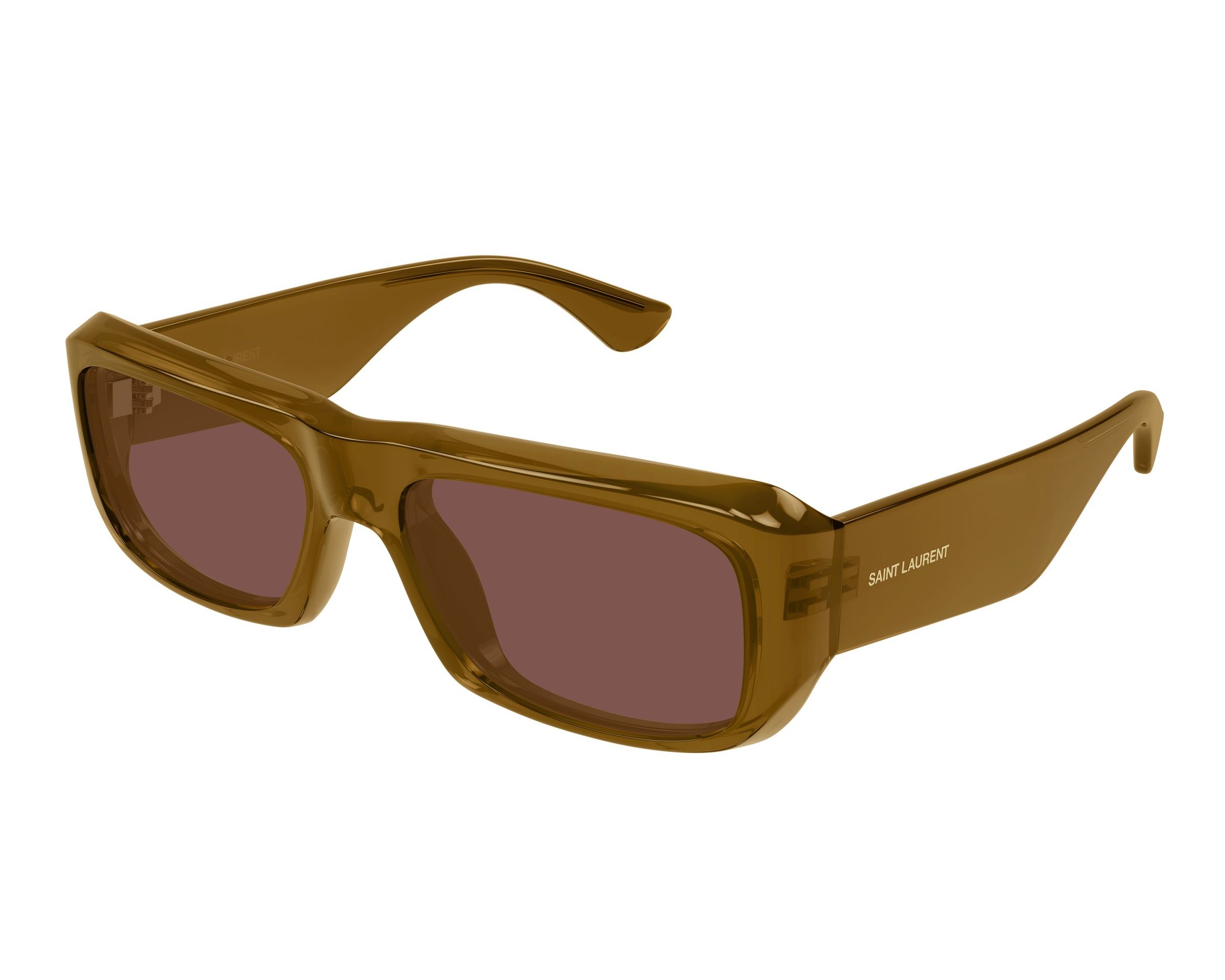 Yves Saint Laurent SL-869 004 57-17 Marron  profile view