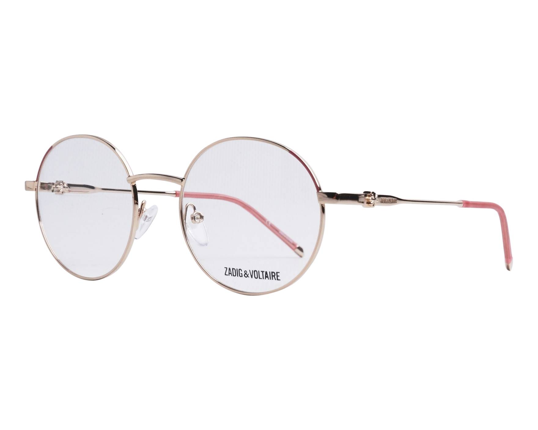 Zadig et Voltaire VZV215 0594 51-19 Gold Pink profile view