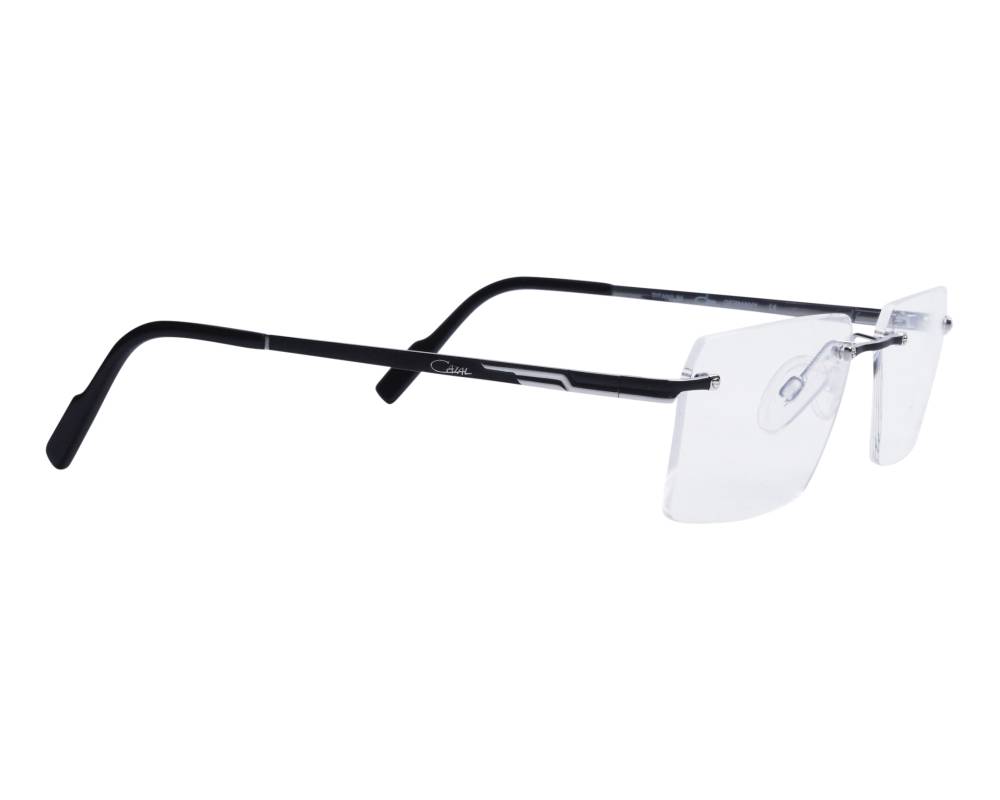 Cazal Cazal 7097 002 57-14 Black Silver side view