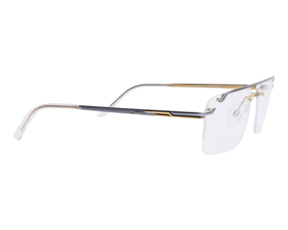 Cazal Cazal 7100 003 57-16 Silver Gold side view