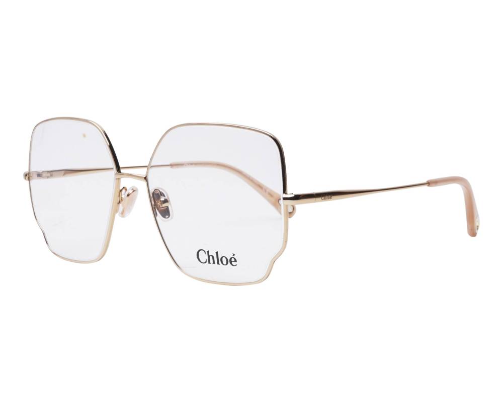 メガネ Chloe Chloe - CH0022O-007 - havana-gold-transparent Chloe Sunglasses CH0027S 006 Gold Brown Light Gold Mirror | eBay