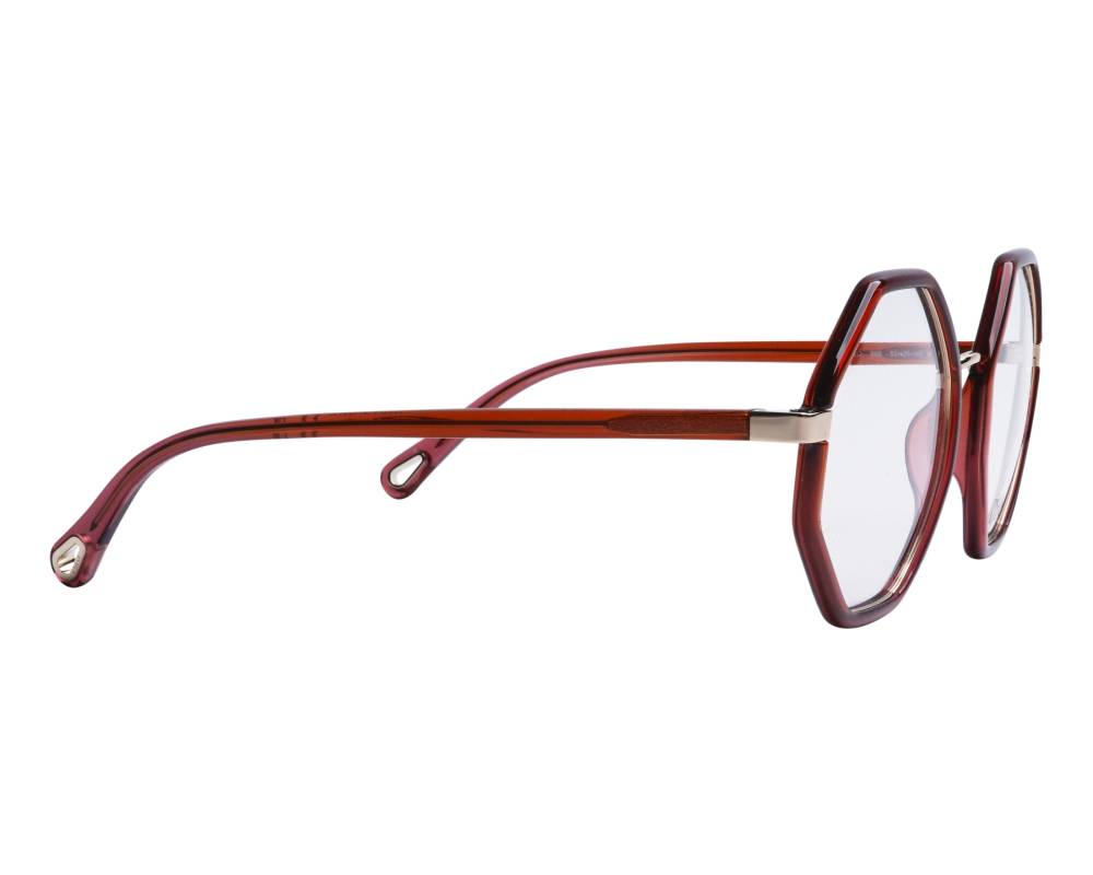 メガネ Chloe Chlo? - CH0132O - 006 red red transparent Chloe Glasses FRANKY CH0132O 006