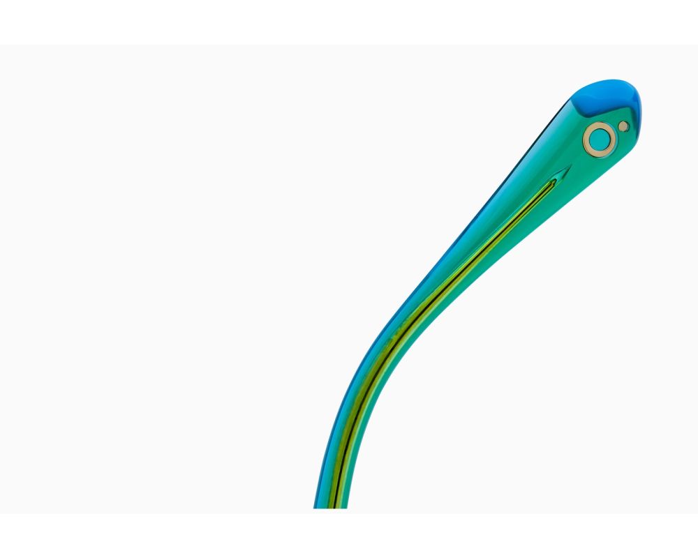 Etnia Barcelona Etnia Barcelona BRUTAL NO18 GR 47-20 Green Blue front view