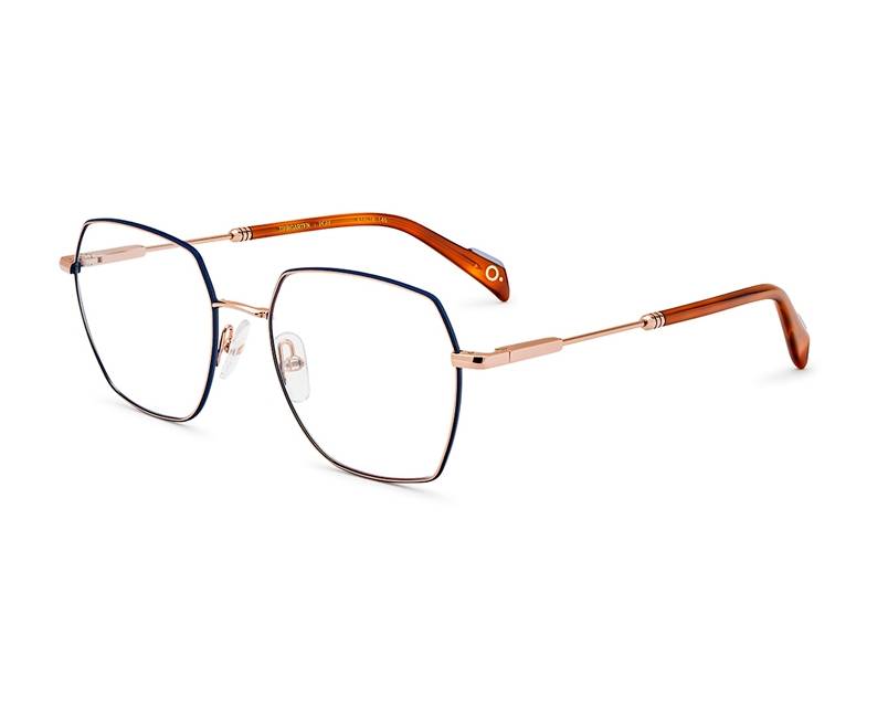 Etnia Barcelona Etnia Barcelona TIERGARTEN PGBL 51-18 Rose gold Blue front view