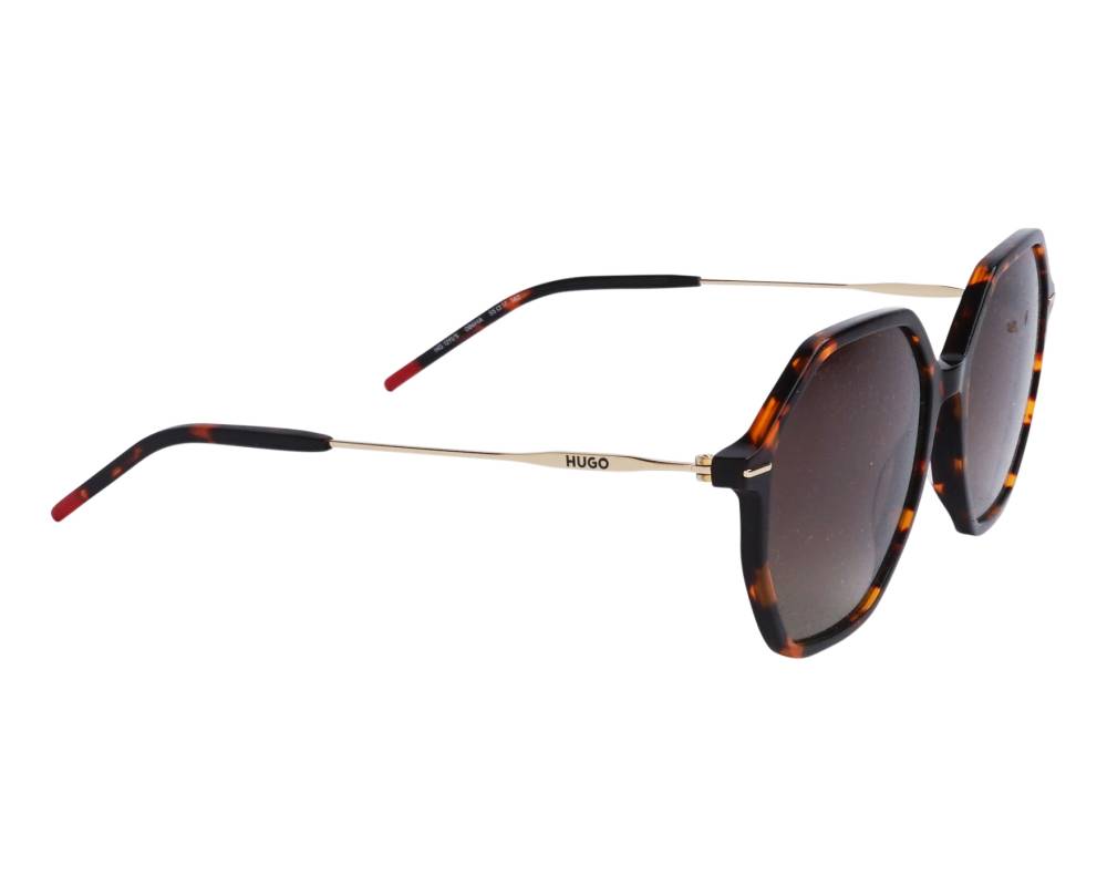 Hugo Boss Hugo Boss HG-1211S 086 55-17 Brown Gold side view