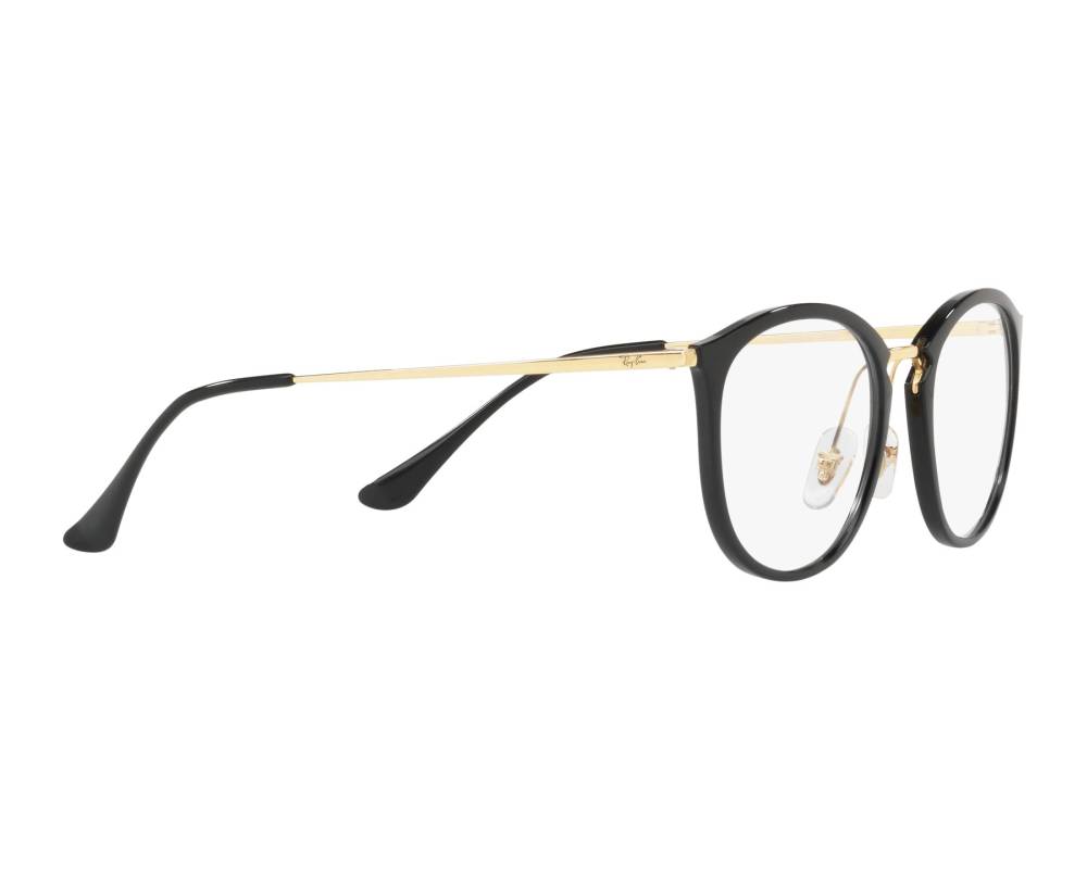Ray-Ban Ray-Ban RX7140 2000 49-20 Noir  360 degree view 11