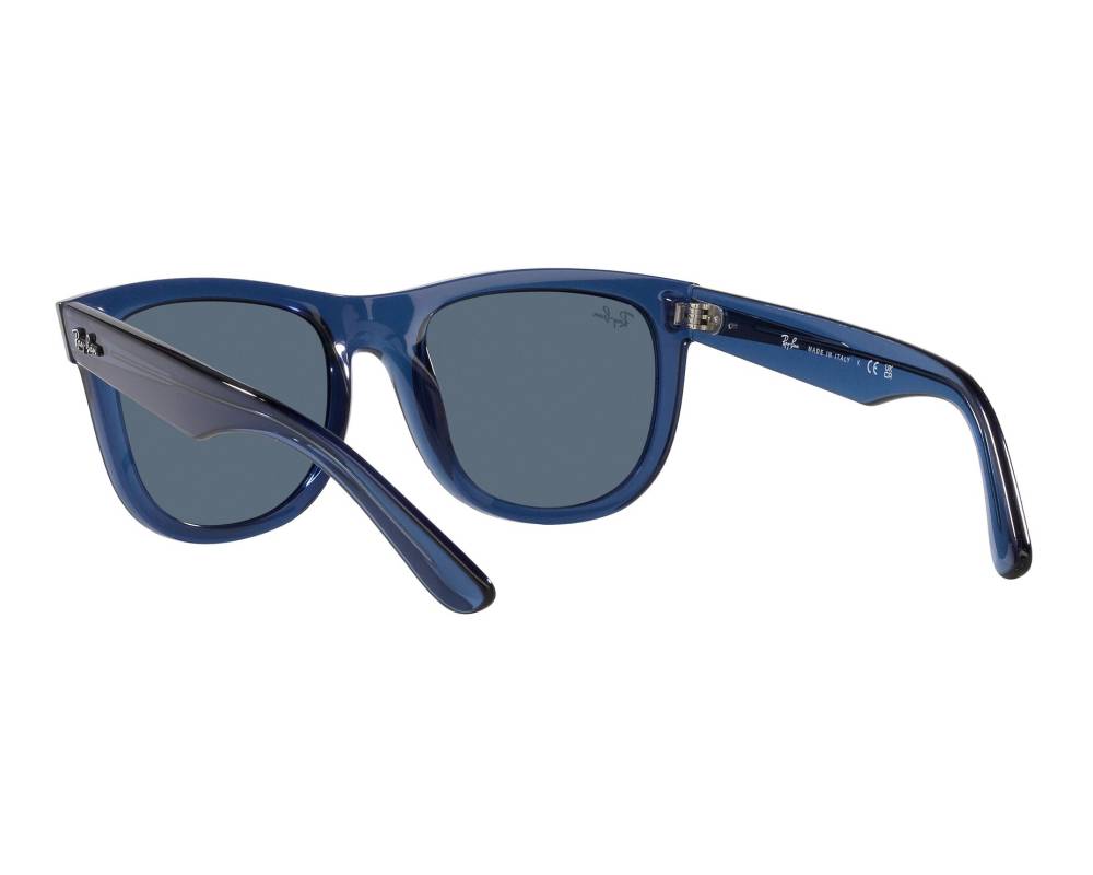 Ray-Ban Ray-Ban RBR0502S 67083A 53-20 Bleu  360 degree view 6