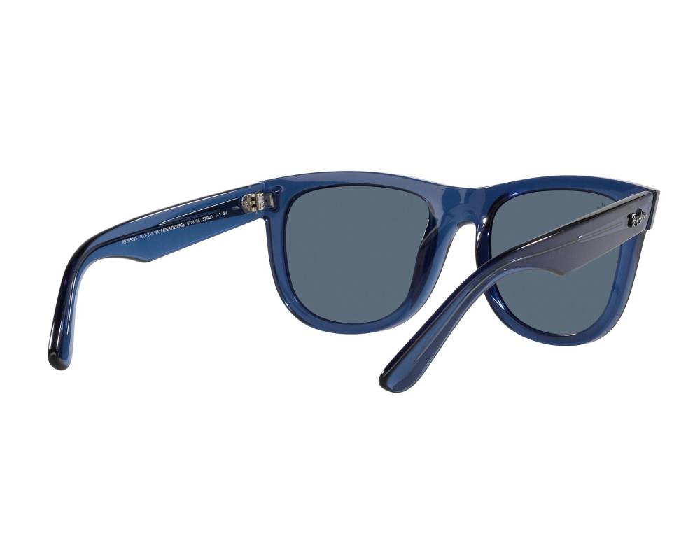 Ray-Ban Ray-Ban RBR0502S 67083A 53-20 Bleu  360 degree view 8