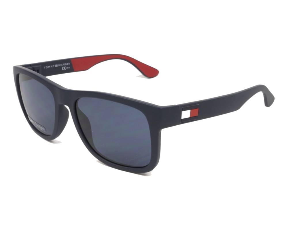 Tommy Hilfiger Tommy Hilfiger TH-1556-S 8RUKU 52-18 Bleu Rouge profile view