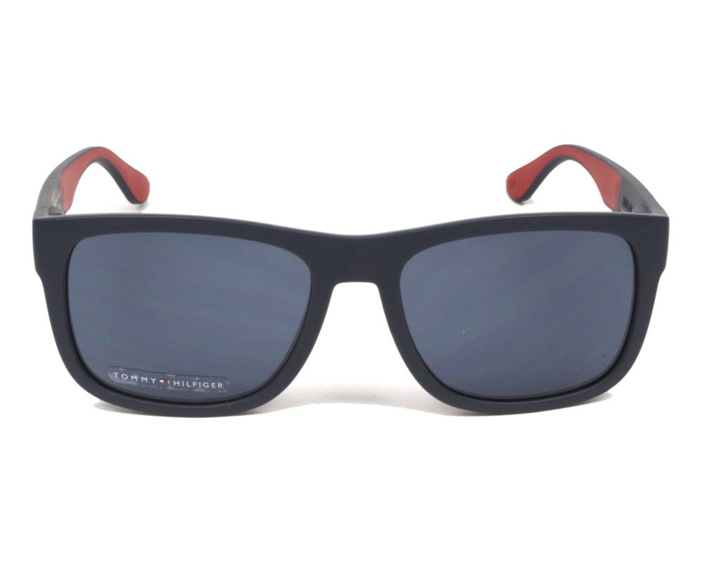 Tommy Hilfiger Tommy Hilfiger TH-1556-S 8RUKU 52-18 Bleu Rouge front view