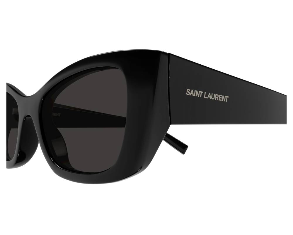 Yves Saint Laurent Yves Saint Laurent SL-593 001 52-20 Noir  side view