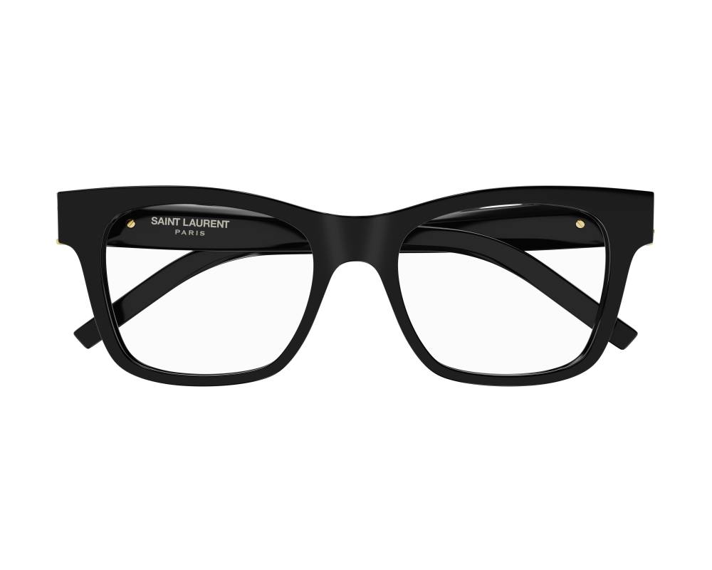 Yves Saint Laurent Yves Saint Laurent SL-M118 001 52-18 Negra  front view